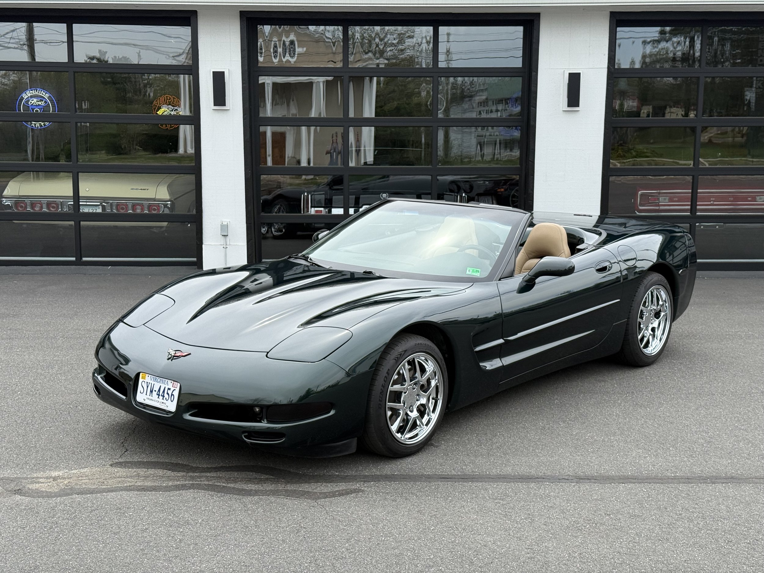 2001 Chevrolet Corvette Convertible Green