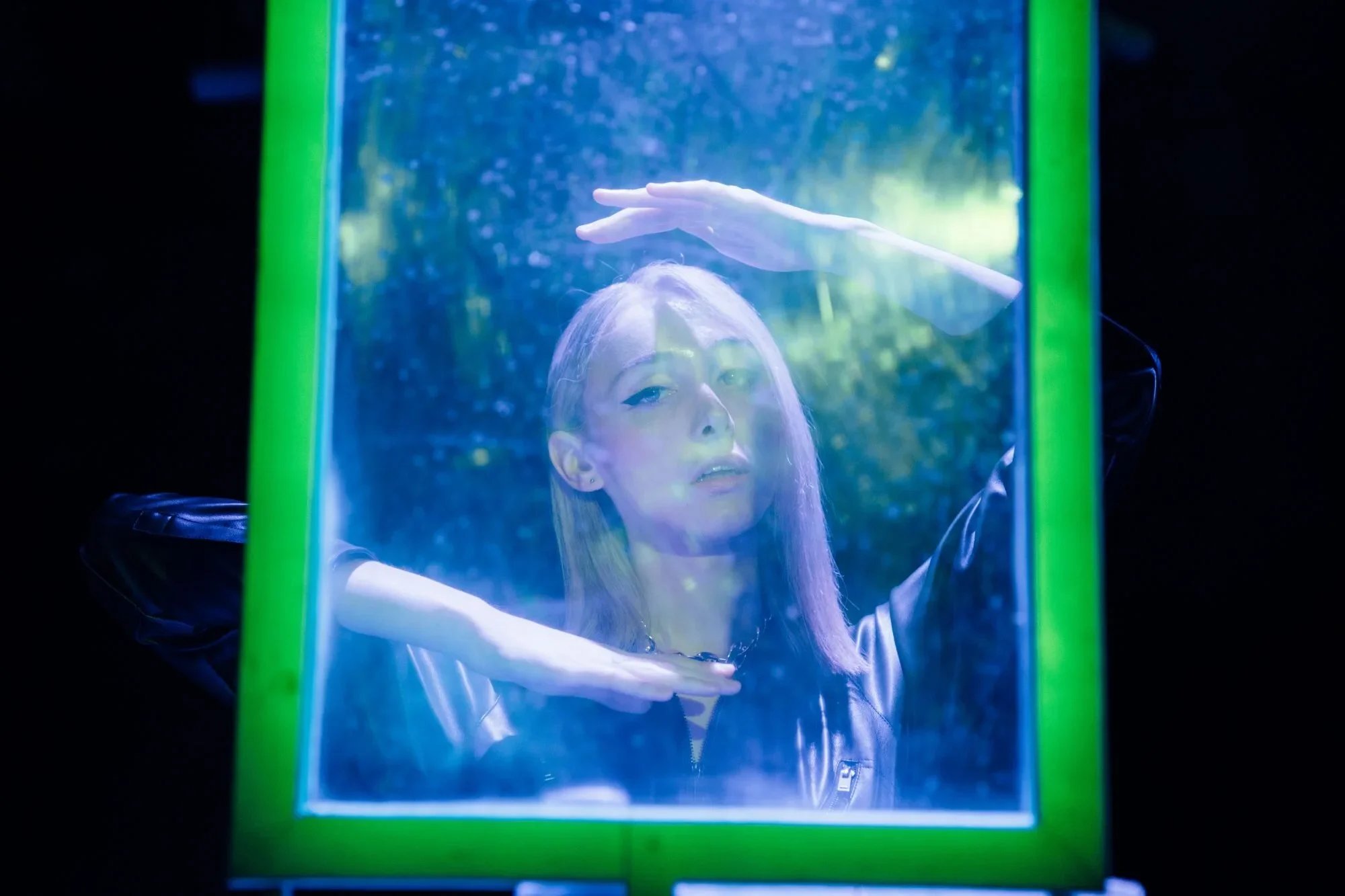  Reece Lyons in 'Overflow'. Image: Helen Murray 