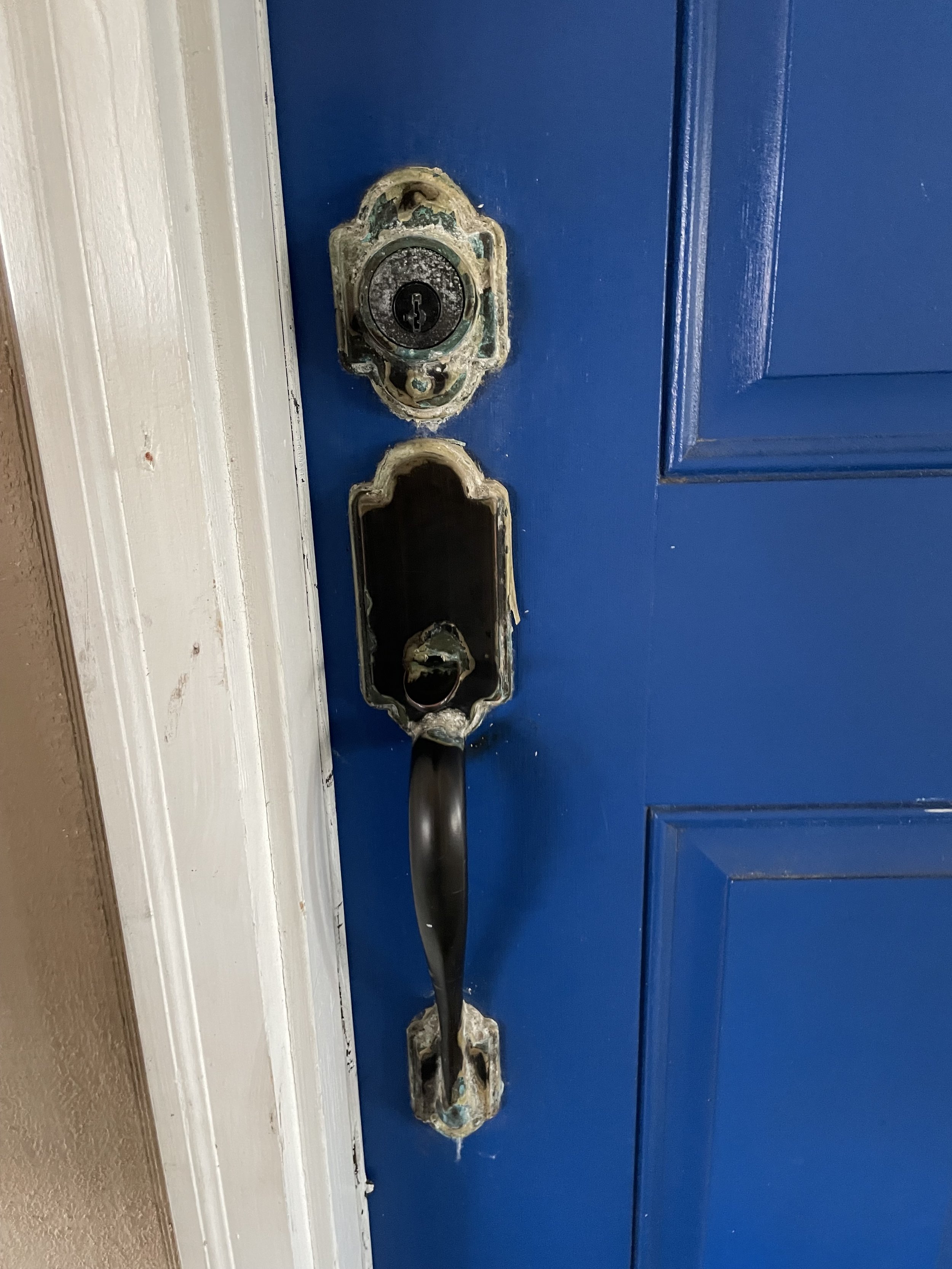 Door lock - before
