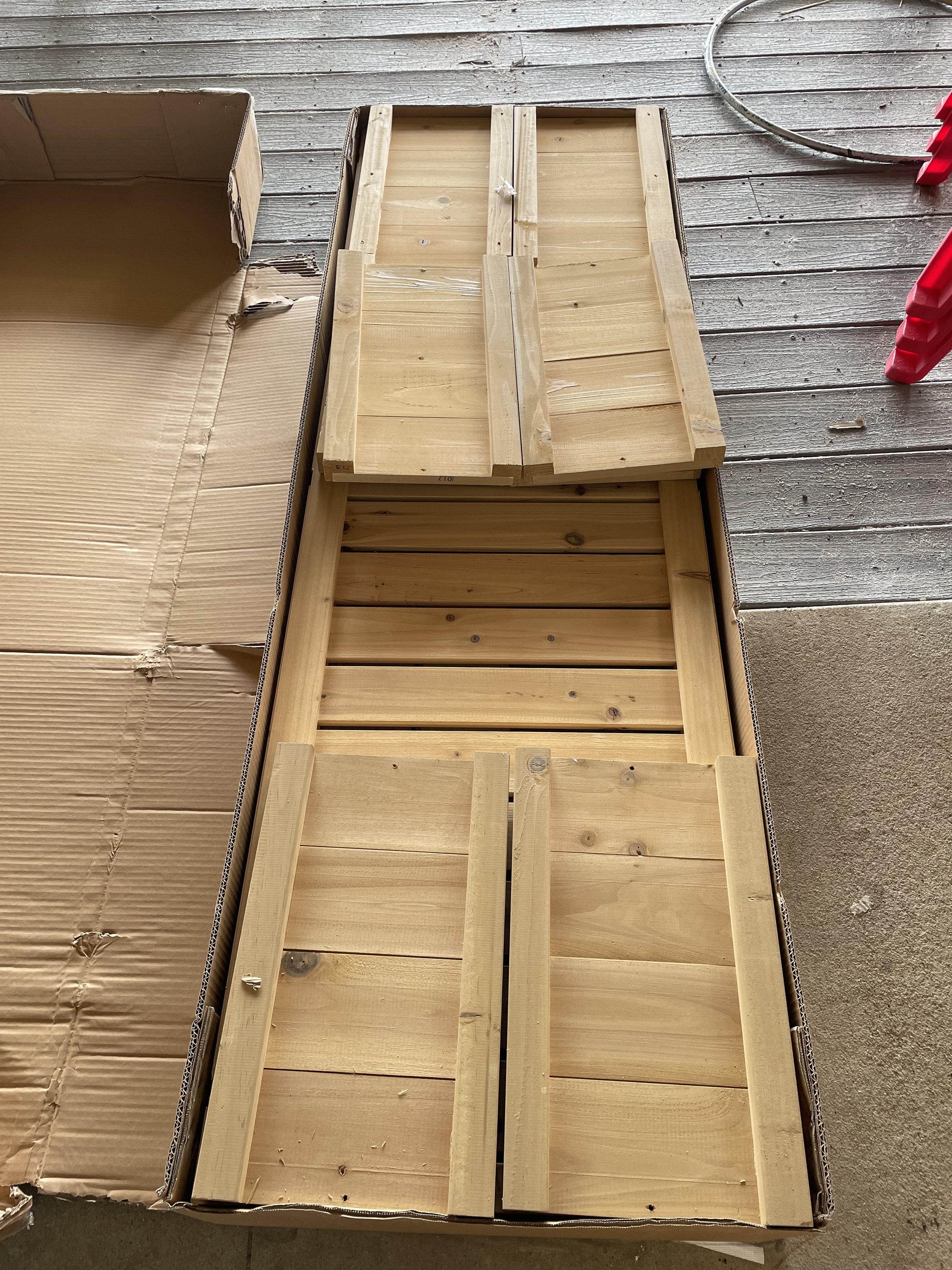 Planter flat pack
