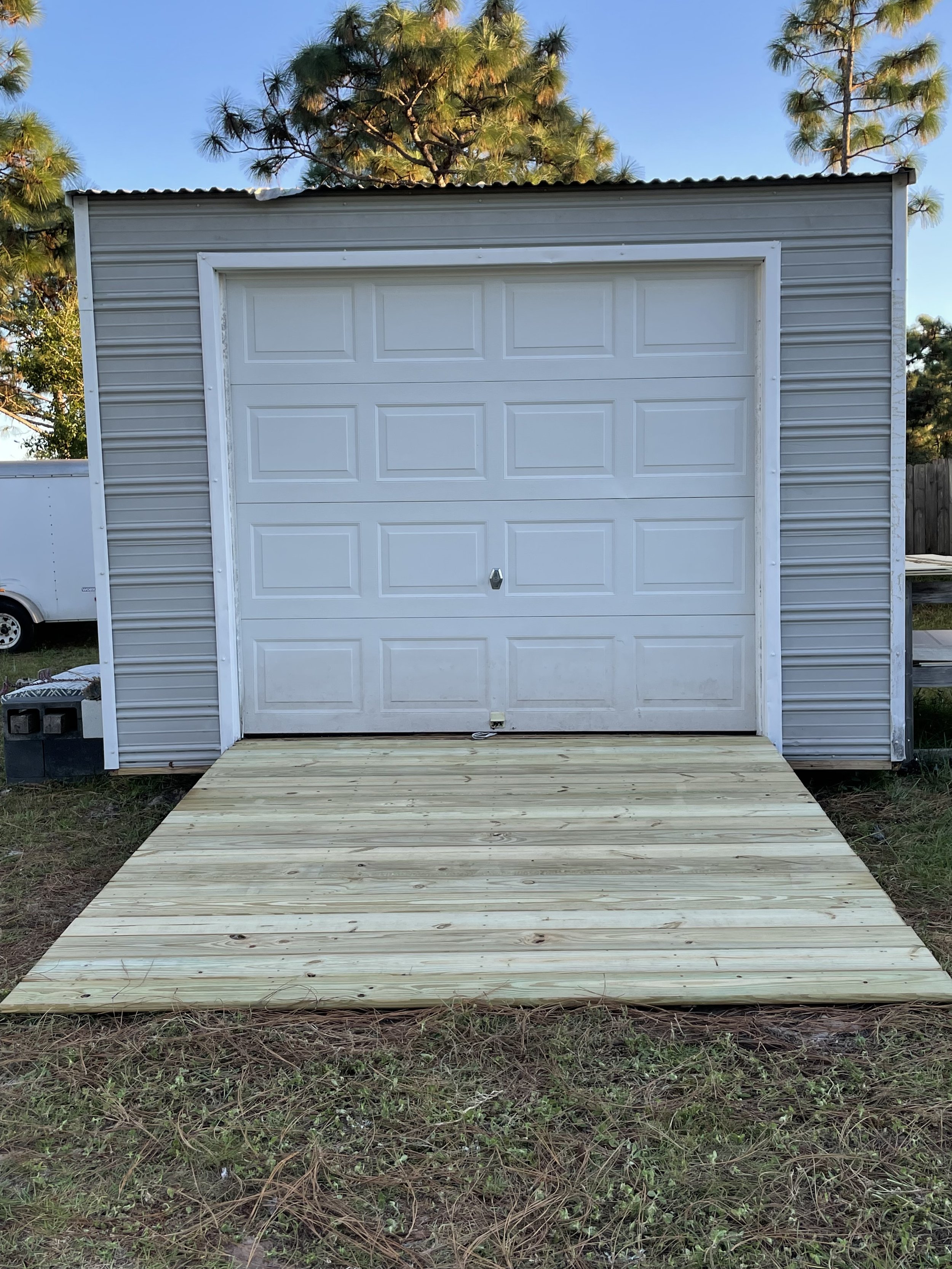 Shed ramp replacement - after