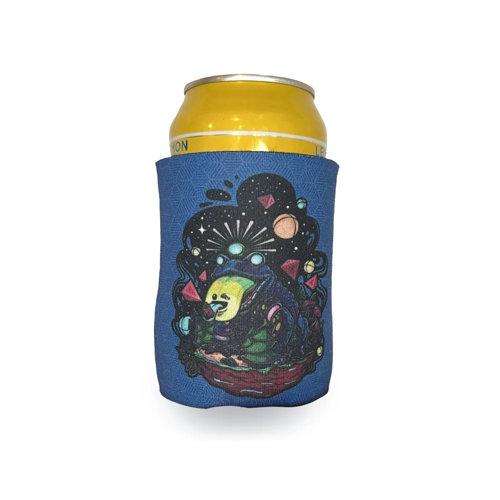 "dream toad" coozie - blue