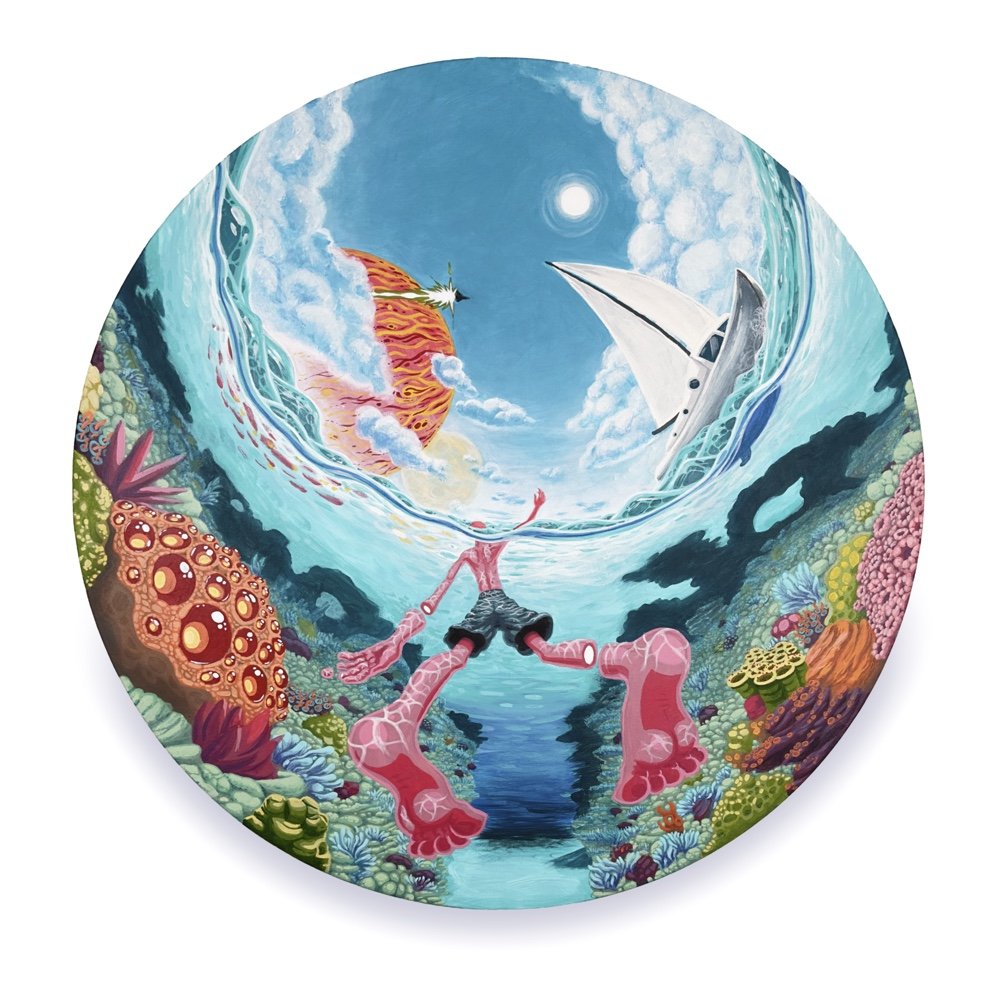 "a world away" canvas print