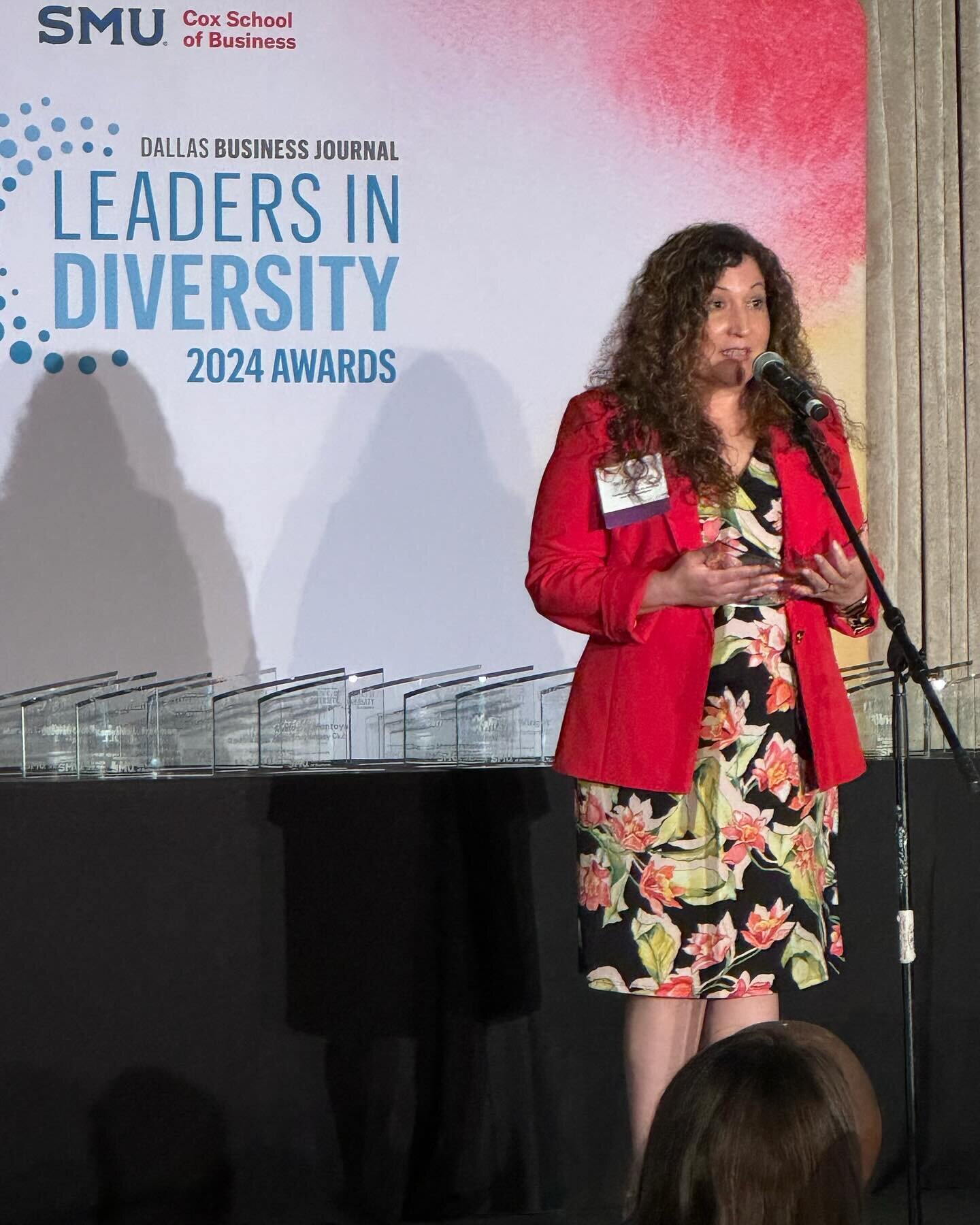 Congratulations to our Founder and CEO for being honored as a @dallasbizjournal 2024 Leader in Diversity. Congratulations Dr. Leti!! 🎉 #representationmatters #dbjevents
