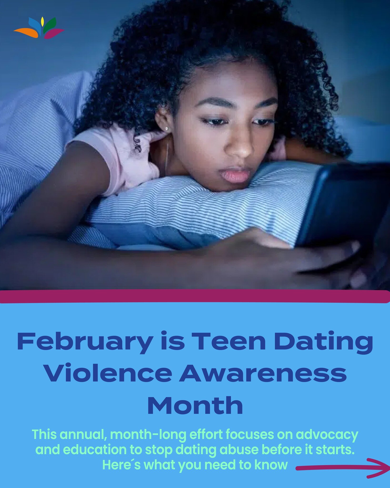 February is Teen Dating Violence Awareness Month. As we advocate for healthy relationships, let's educate ourselves and support the youth in our lives. Understanding signs of abuse and learning about positive relationship behaviors can make all the d