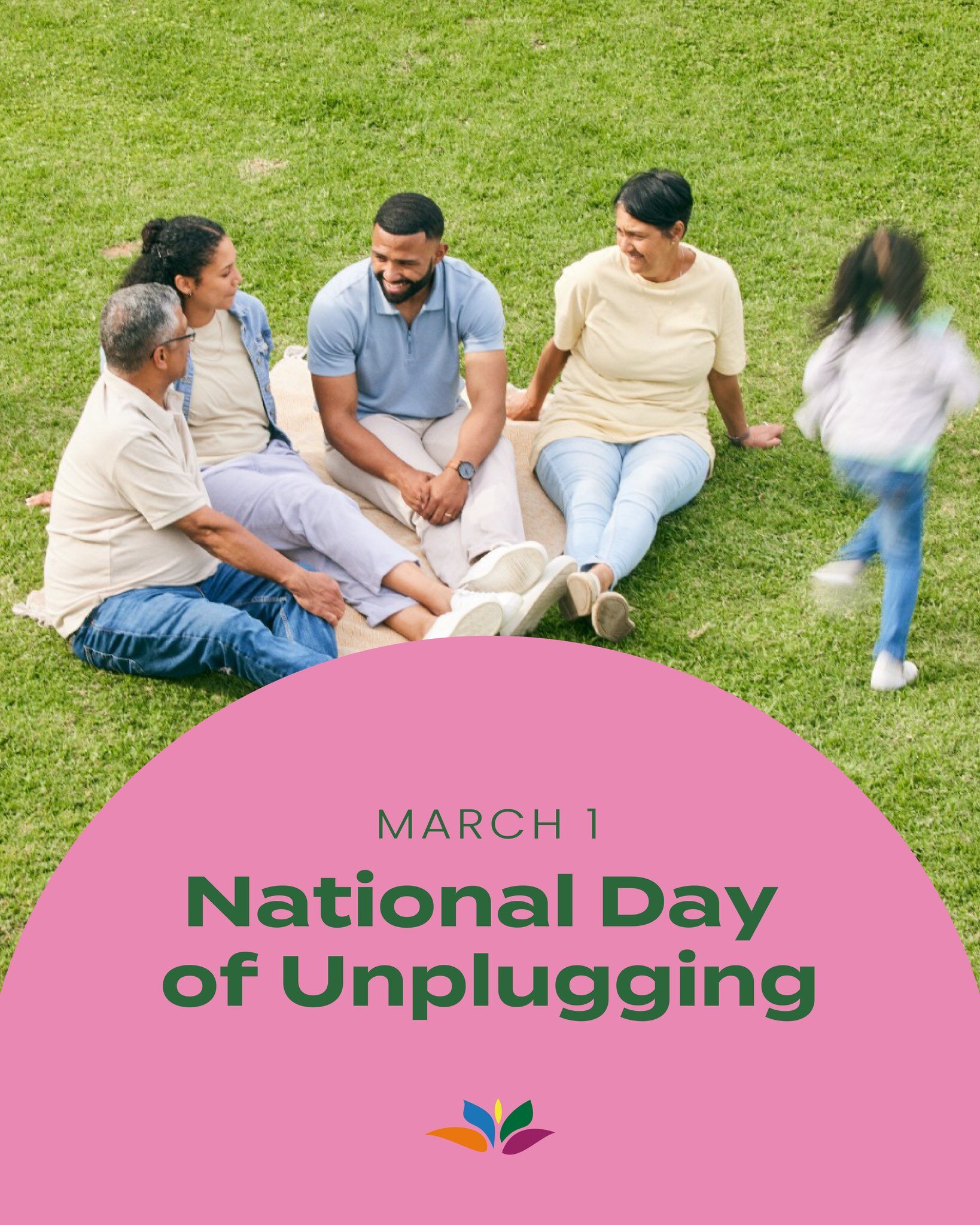 Today is National Day of Unplugging! 📵 Disconnect to reconnect! Let's take a break from our screens and experience the benefits firsthand:

✨ Reduced stress and anxiety
✨ Improved focus and presence
✨ Enhanced real-life relationships
✨ Increased min