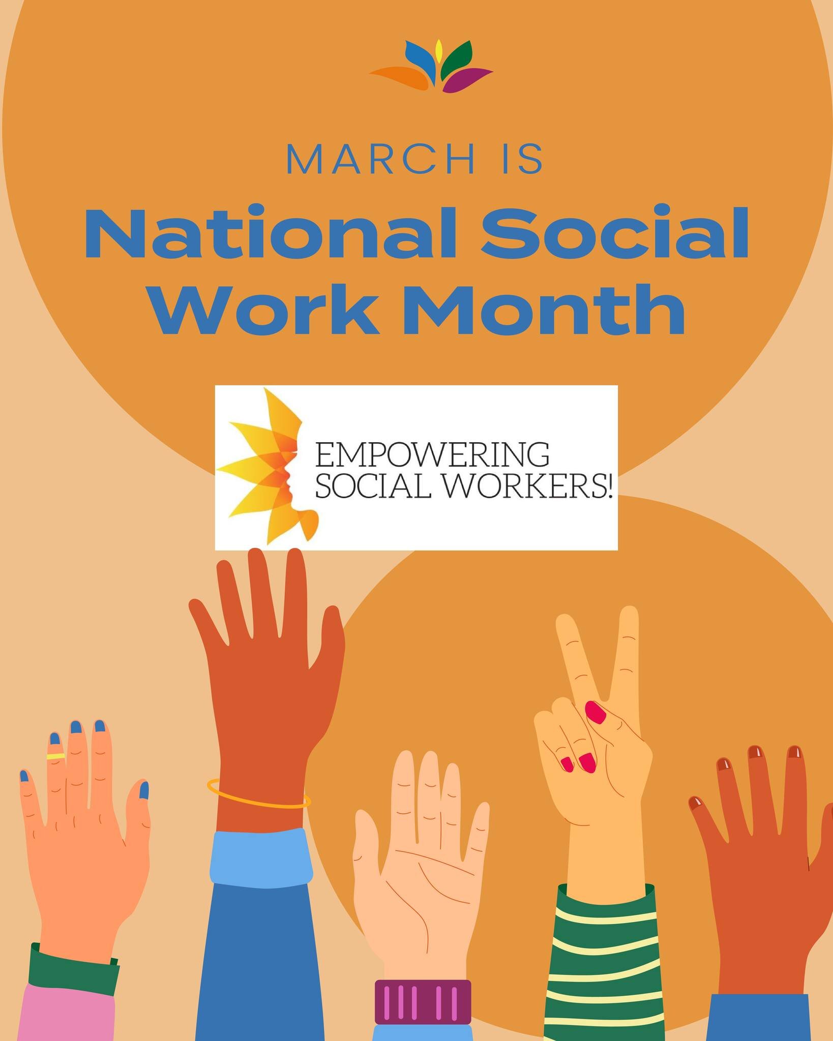 It's Social Work Month, and we're celebrating the incredible impact social workers make in our communities. Join us in honoring their commitment to making a difference! #SWMonth2024 #EmpoweringSocialWorkers #SocialWorkMonth #NASW #cannenta