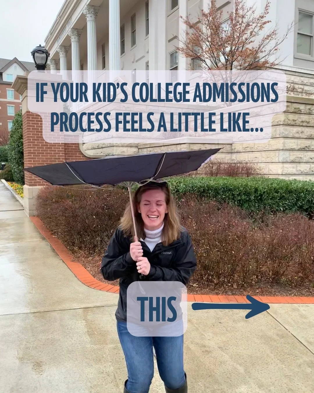 It&rsquo;s not you. Here&rsquo;s what has changed:

1️⃣ application behavior
2️⃣ enrollment management strategy
3️⃣ stress on revenue

College is a business, and it&rsquo;s evolved greatly over the last 10-20 years!

Parents now have to adapt snd lea