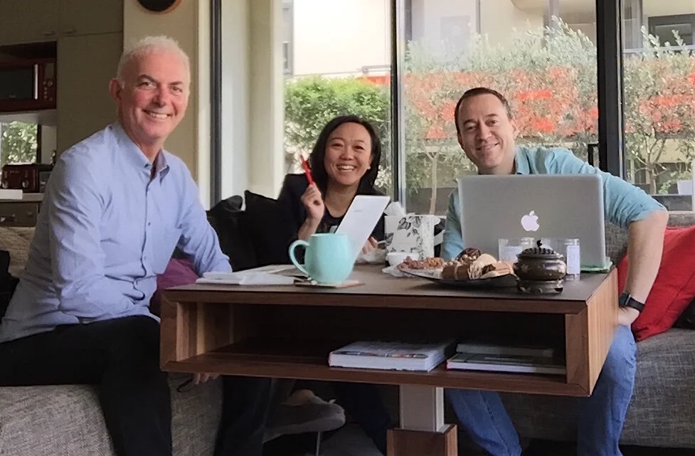 Craig Christie, Mangmang Miao and Craig Bryant