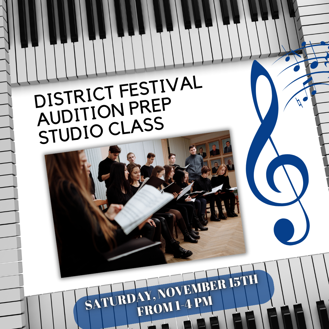 District Audition Prep Studio Class
