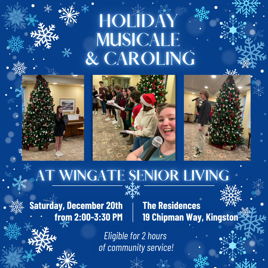 Holiday Musicale & Caroling at Wingate