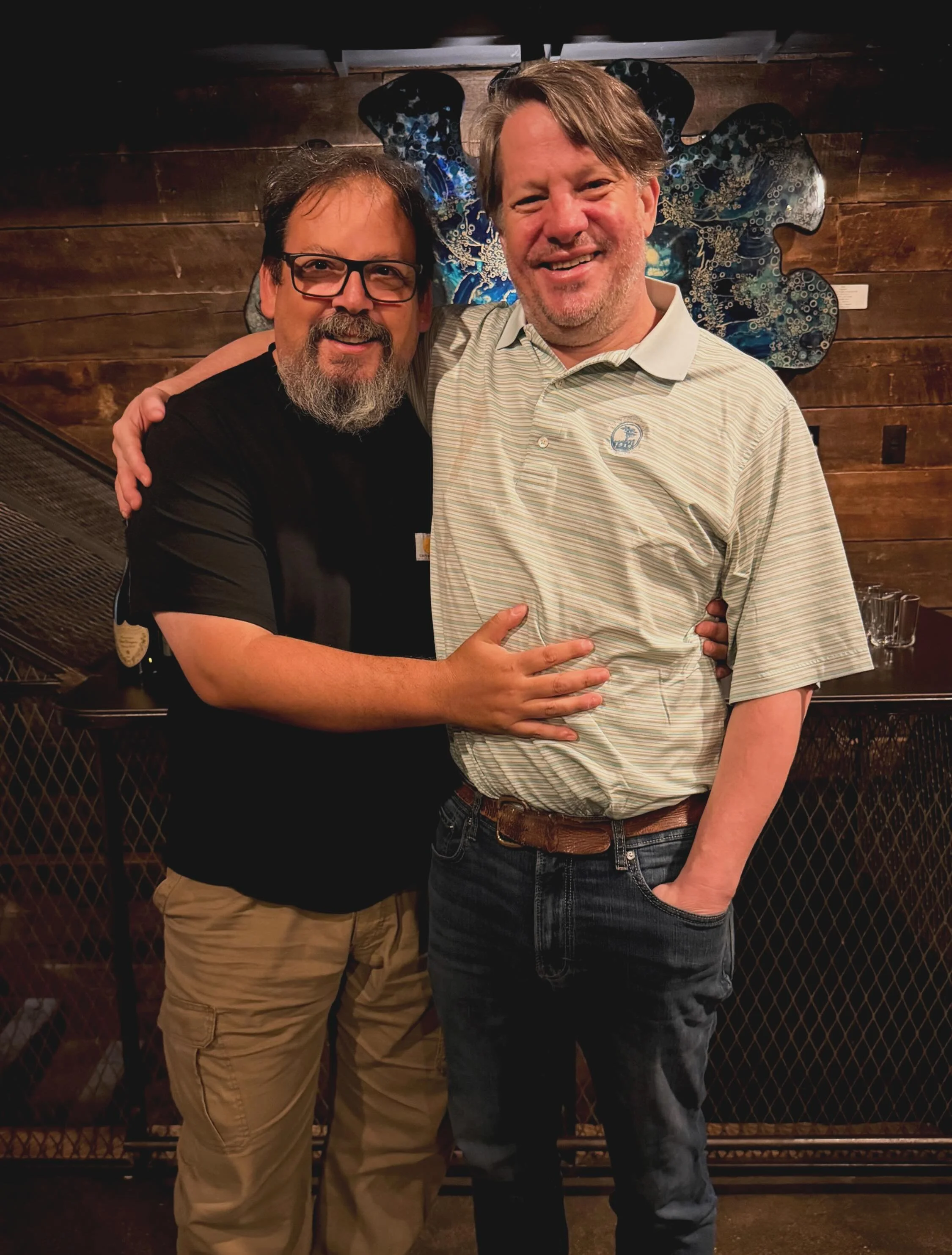 An amazing visit from&nbsp;the great Dirt Doctor, the Terroir Technician, the Chilean Clone Captain ..... the world's biggest KNICKS fan.&nbsp;The GREAT Pedro Parra spent the afternoon dropping fire on a whole range of subjects from Miles Davis to Co