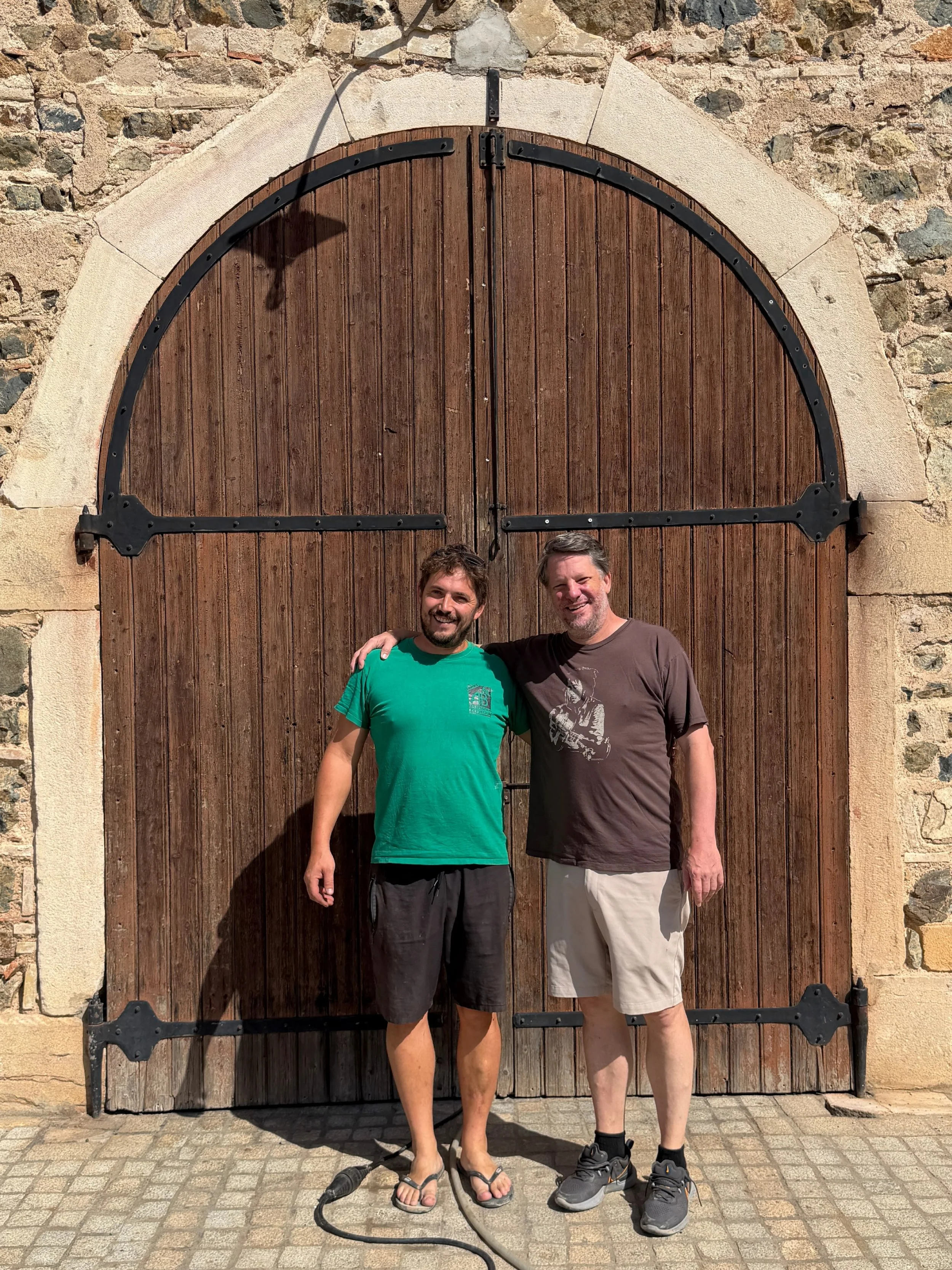 Seeing the rolling hills and villages of Beaujolais is eye-opening.&nbsp;Where else can you sleep in a tree??

Driving through all of the CRUS and experiencing the land is amazing.&nbsp;We knocked on the door of the great young wunderkind PIERRE COTT