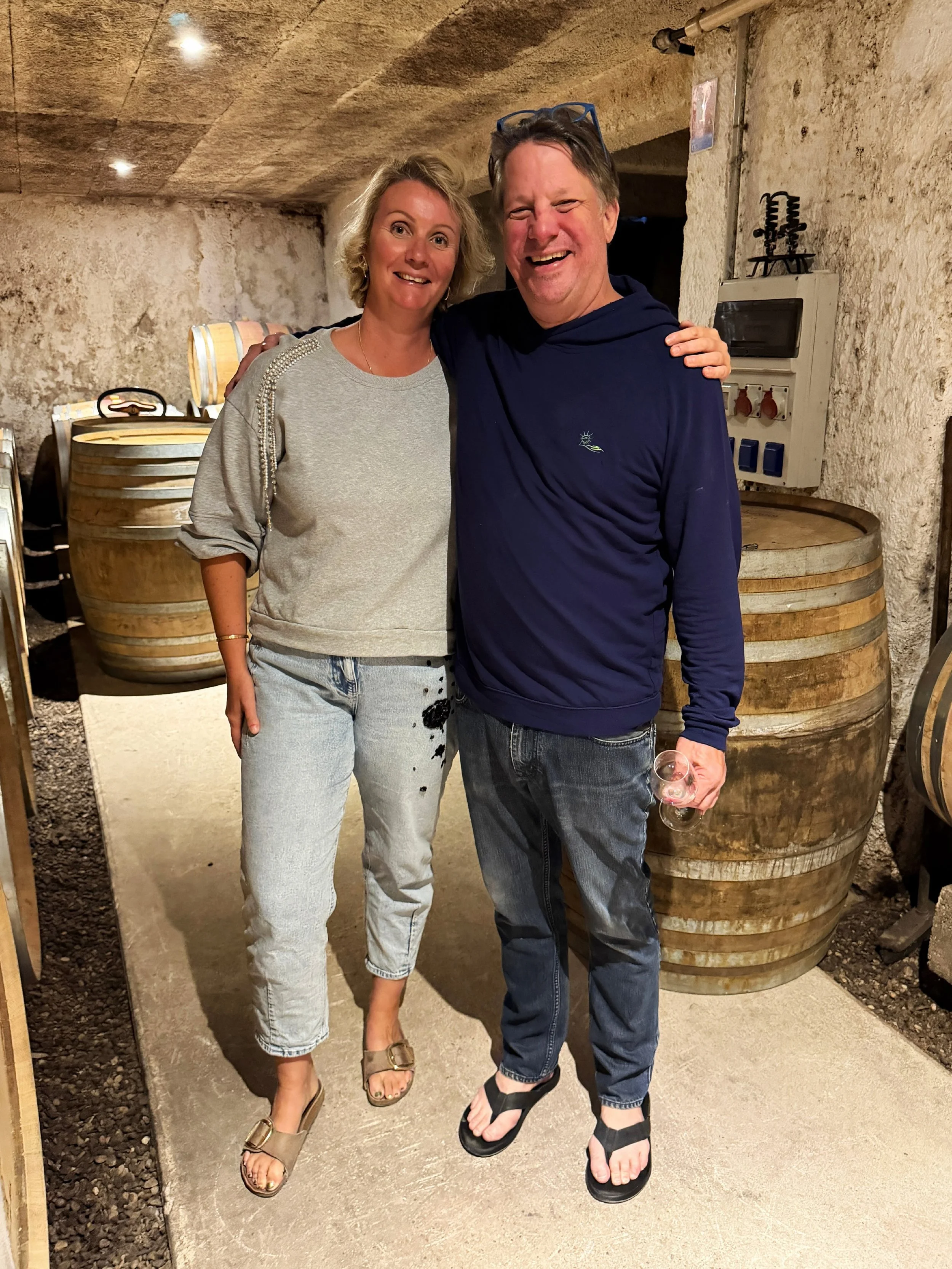 ONWARD AND UPWARD.&nbsp;Still in the Cote de Beaune, but white turns to red in POMMARD.&nbsp;

No sign on the door is a good sign, right?&nbsp; Am I in the right place?&nbsp; Push the door open and say BONJOUR in a terrible American accent.&nbsp;A ti