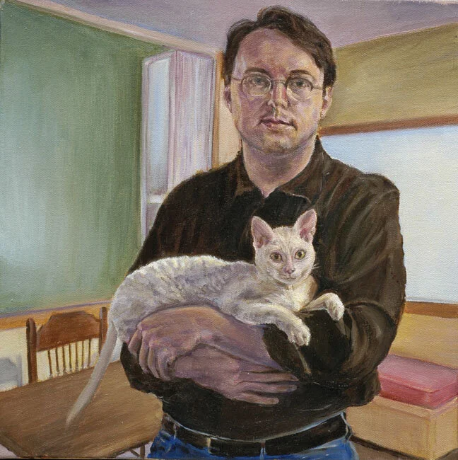Russ with Winky