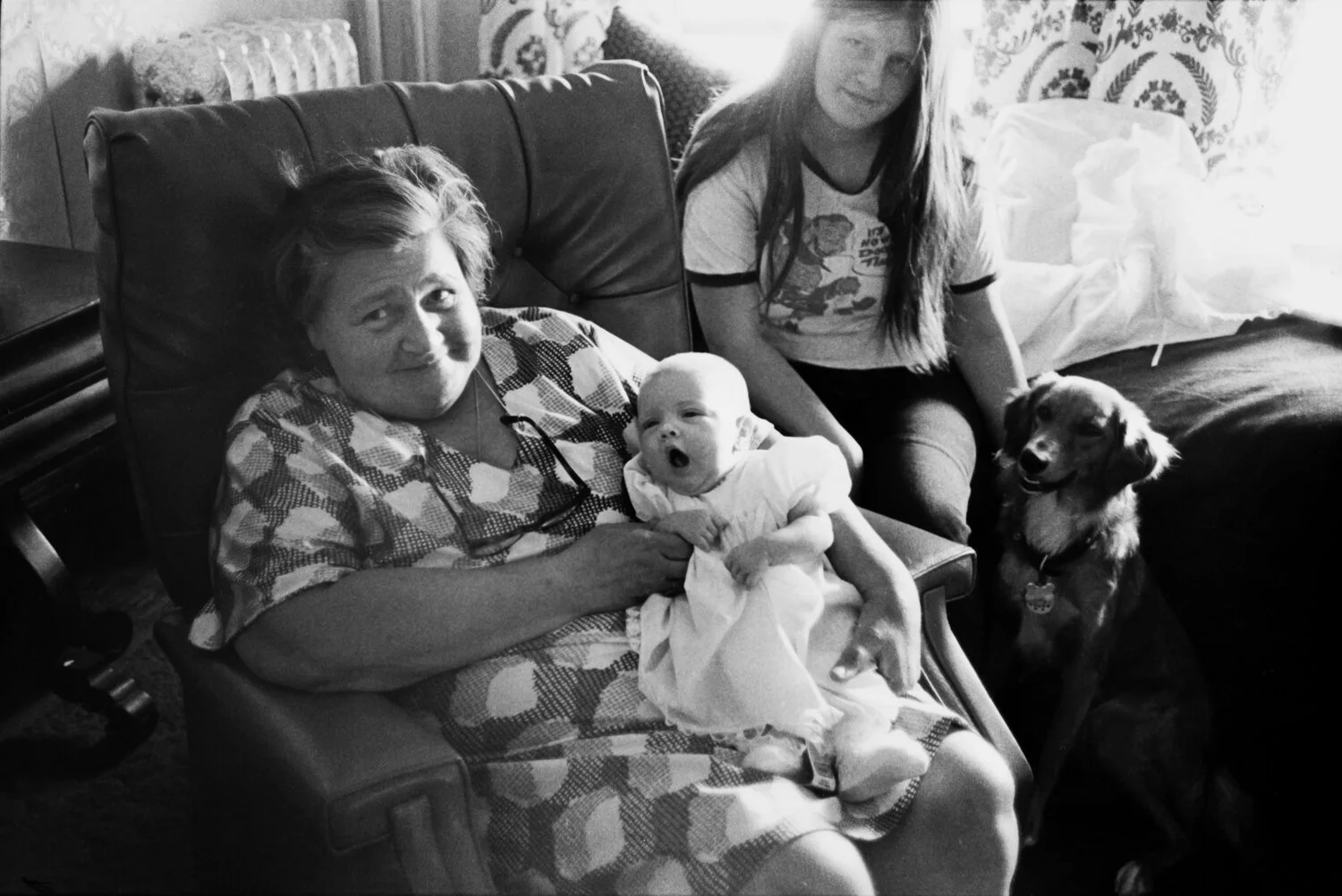 Grandmother, Grandchild, and Mother age 16