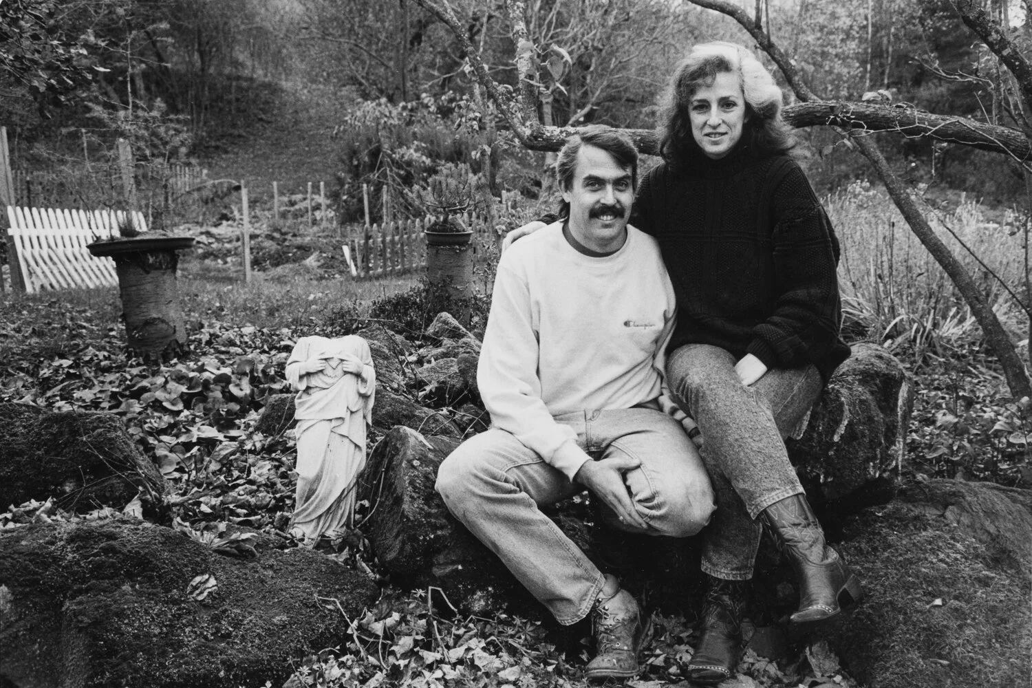 Judy and Craig, married