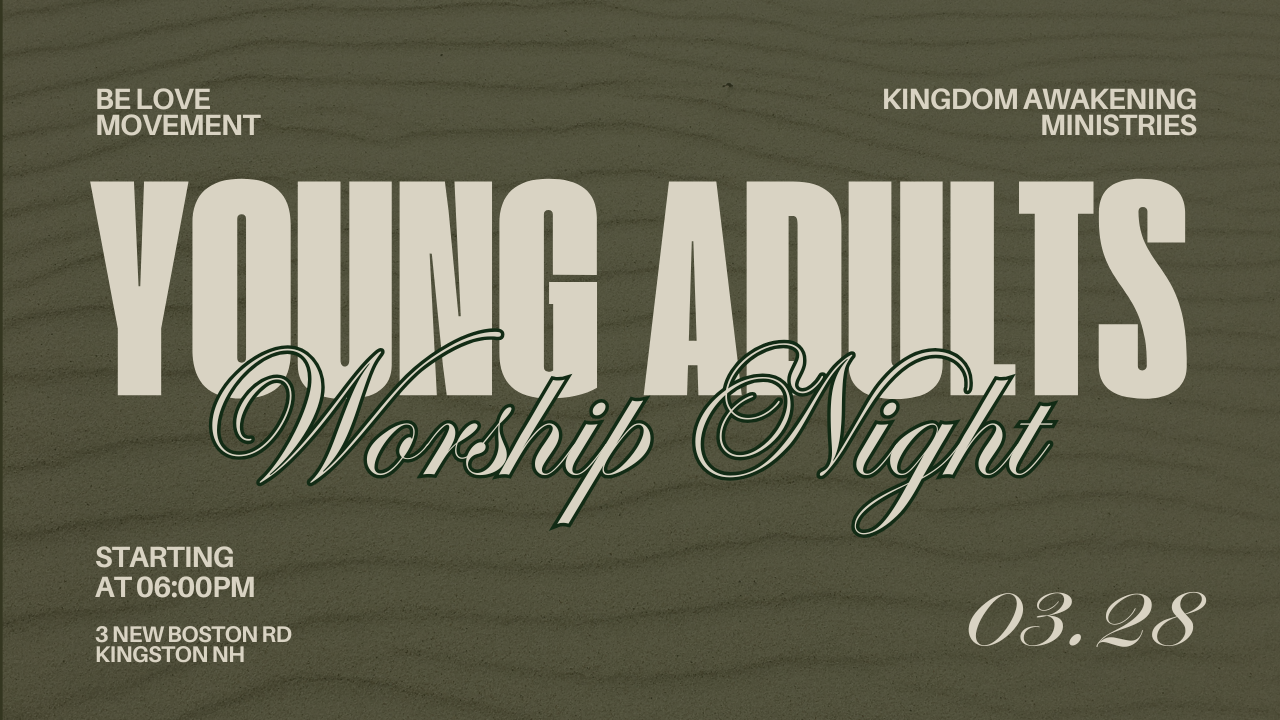 Regional Young Adult Worship Night