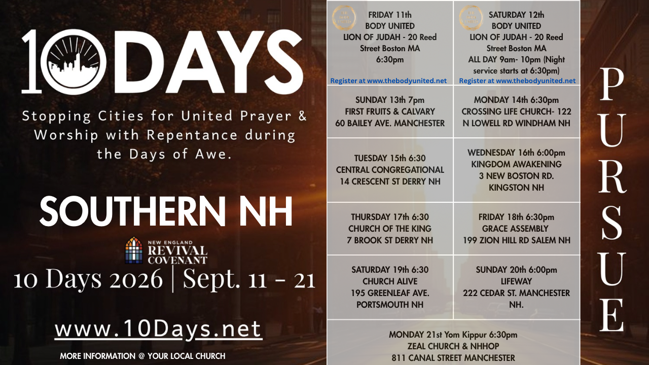 10 Days of Prayer: Pursue
