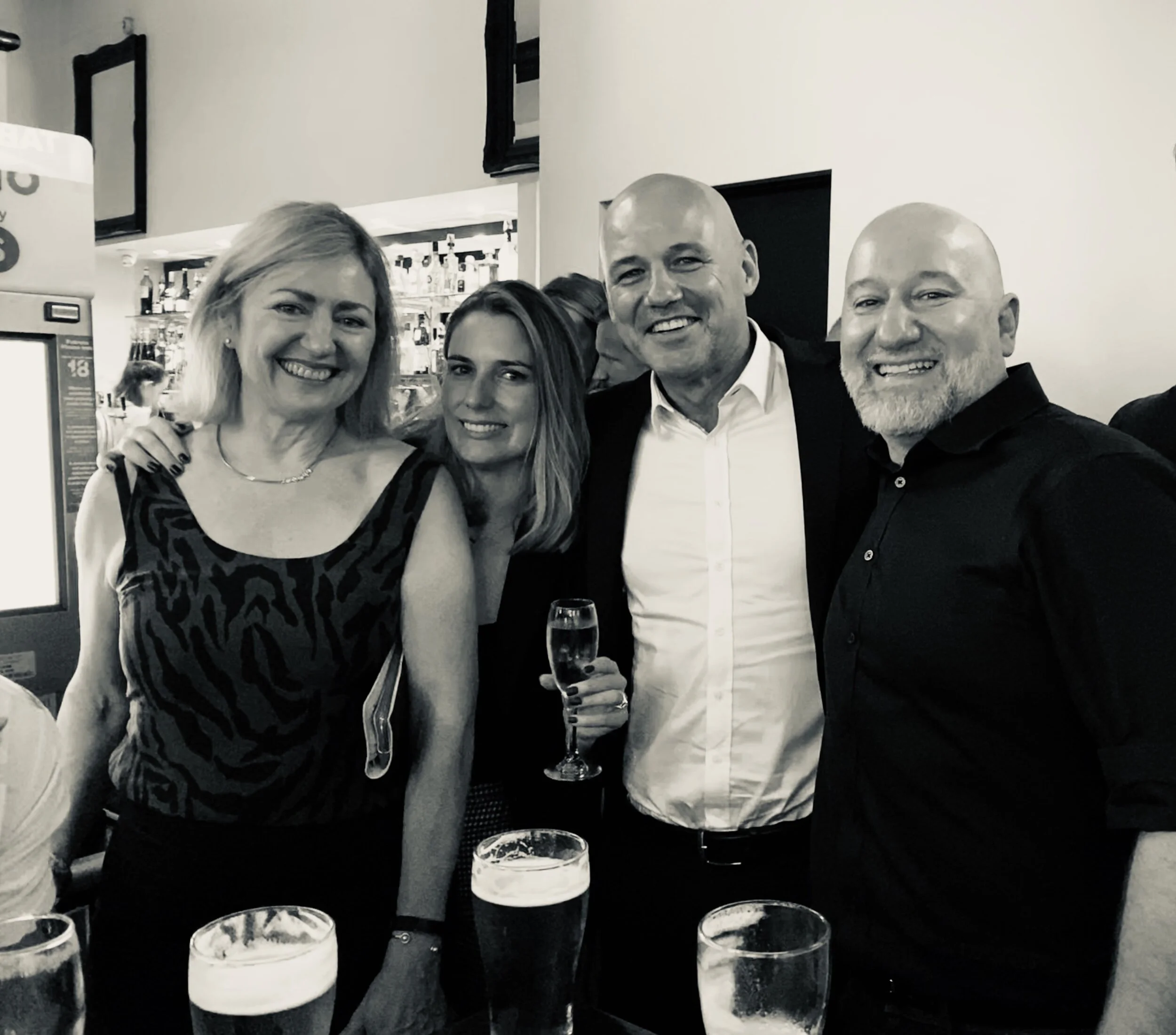 The team: Margaret Cunneen, Senior Counsel from State Chambers, Lauren MacDougall, Gary Jubelin and Craig Longman, Counsel from Black Chambers.