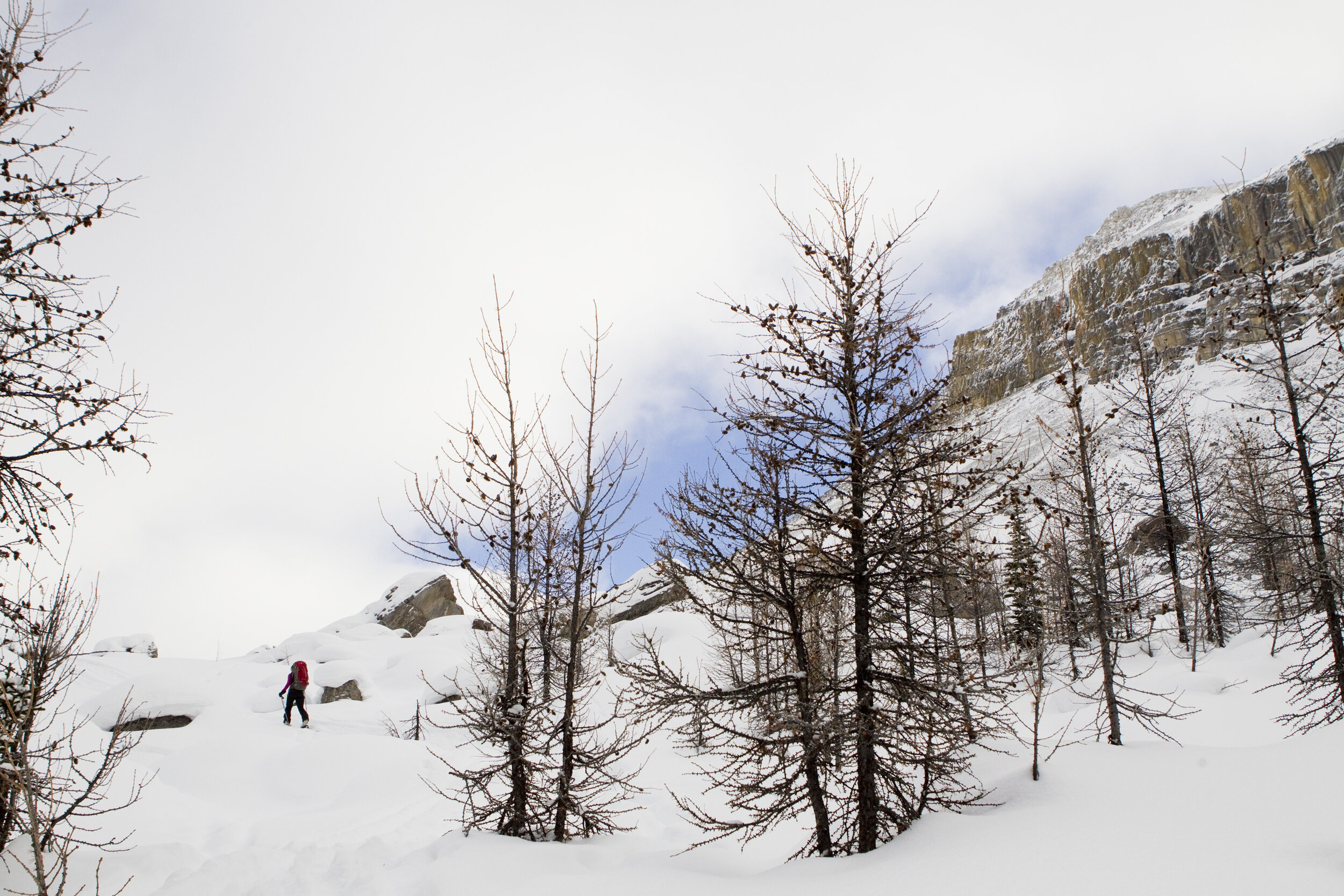  Meghan explores just off-course at Boulder Pass. Photo by Abbydell Photography. 