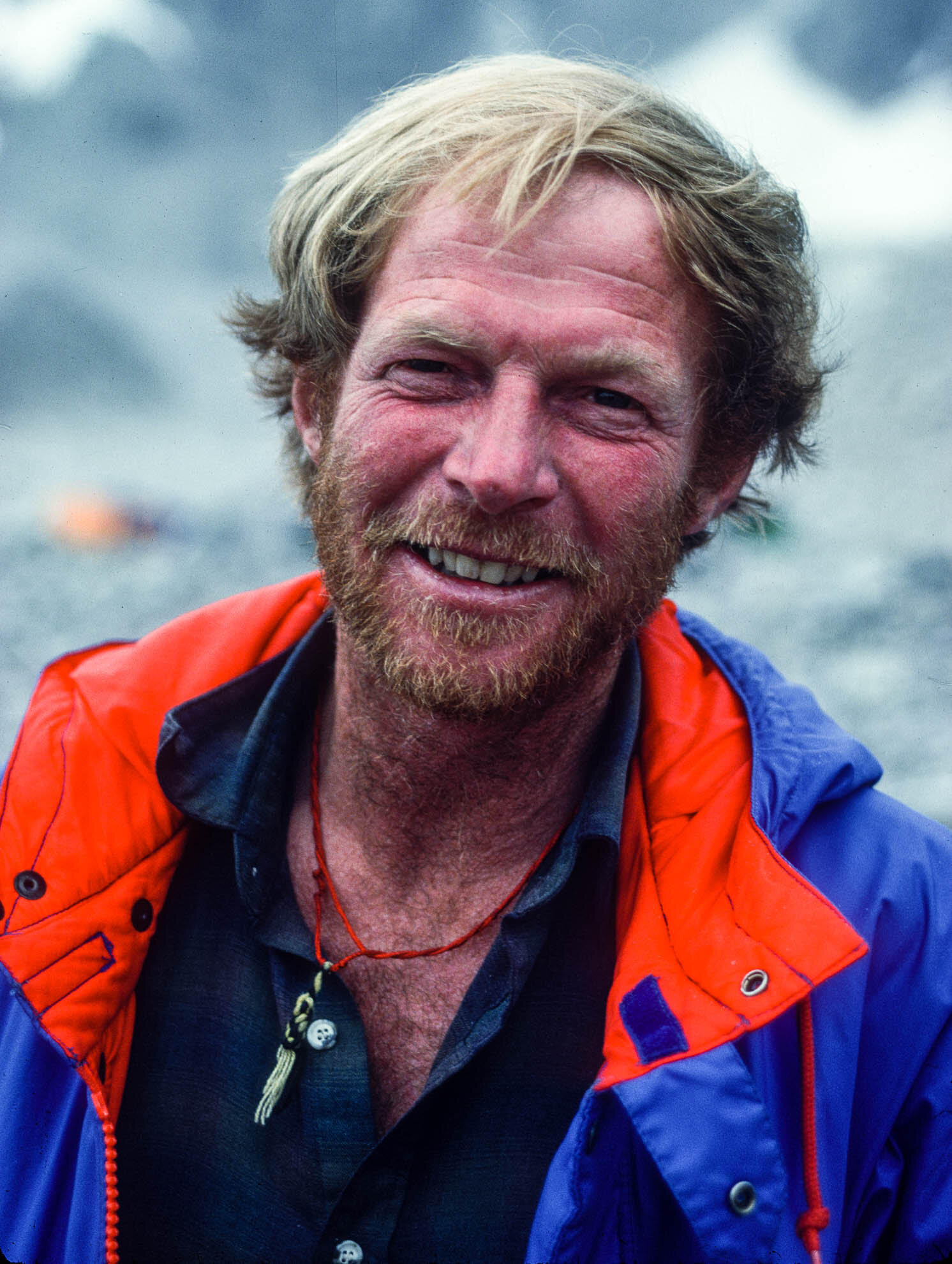  Canadian Mount Everest Expedition 1982. Deputy leader Lloyd Gallagher. Photo by Pat Morrow. 