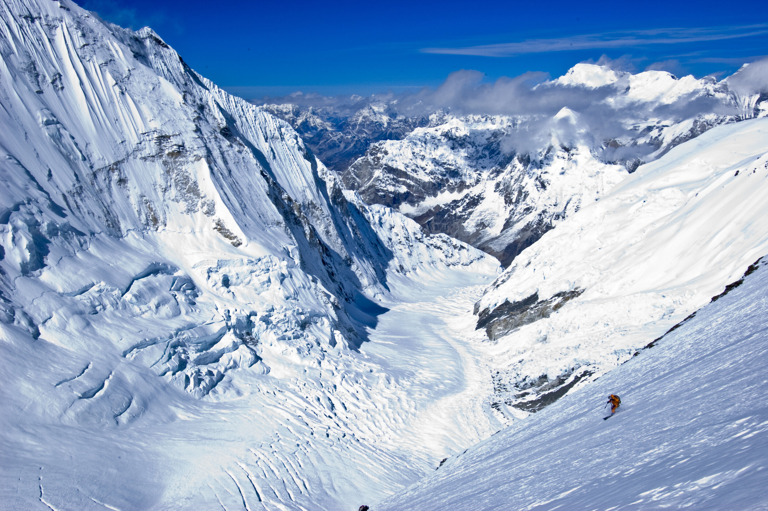  Kit Deslauriers was the first woman to ski the Seven Summits. Photo by Jimmy Chin 