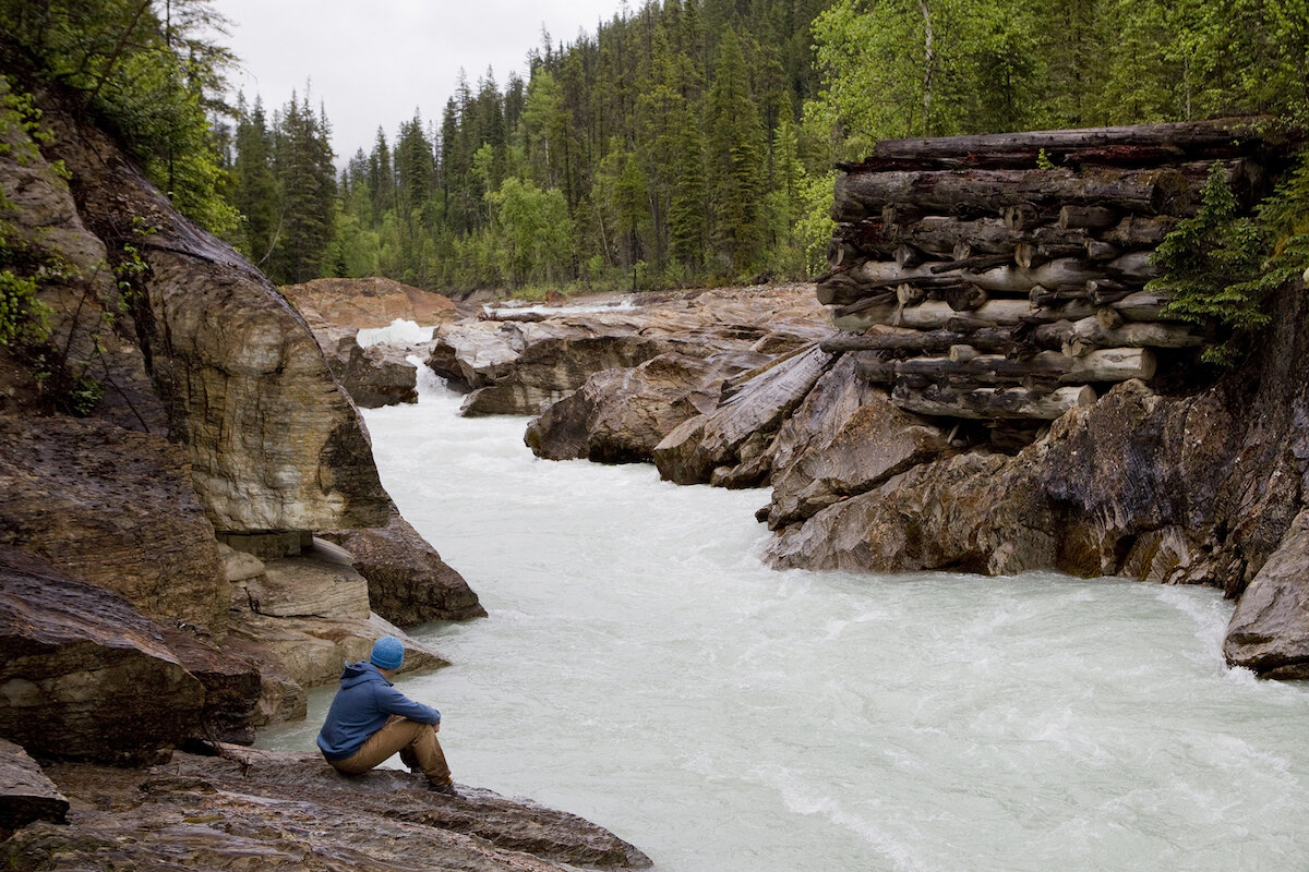  Taking a break near Thompson Falls. Photo by Abbydell Photography. 