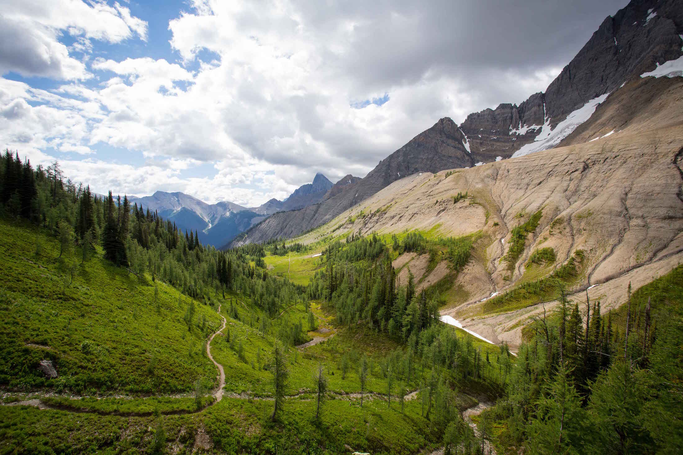  Looking down towards Numa Creek Campground. Photo by Audrey Rancourt. 