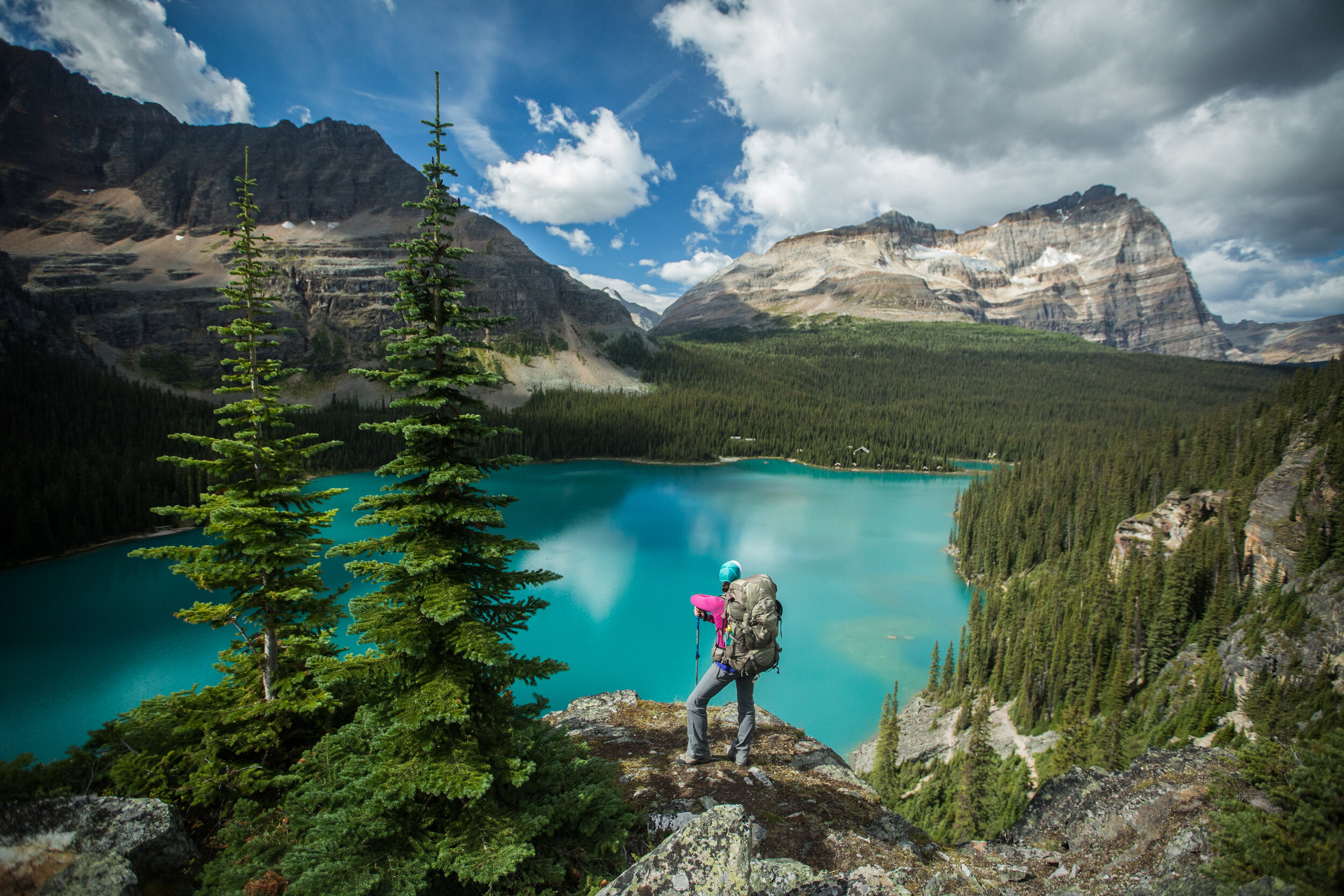  Trekking along the Alpine Circuit. Photo by Paul Zizka Photography 