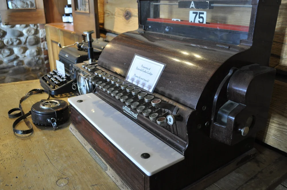  Relics of a bygone era are found throughout this historic mountain lodge. Photo by Tera Swanson 