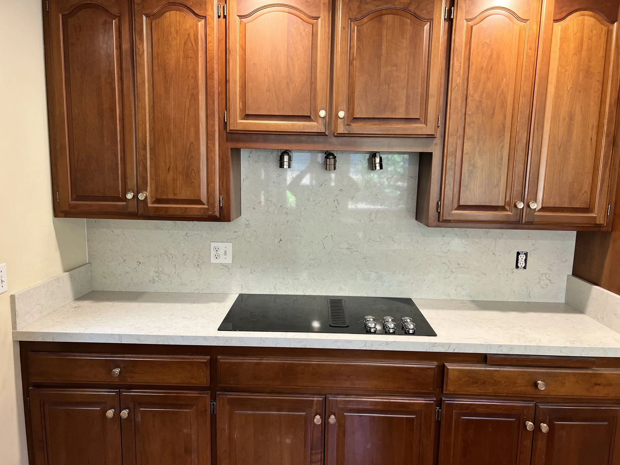 Fabricated & installed kitchen countertops