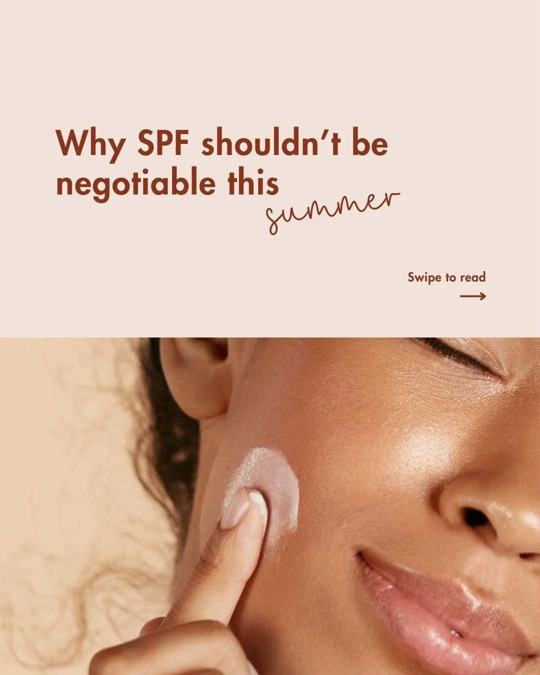 You hear us preach SPF all day everyday&hellip; but why? 👇🏼

In Australia, UV exposure is the biggest driver of premature skin ageing and pigmentation. It happens daily, even on cloudy days and through windows, and over time it shows up as uneven s