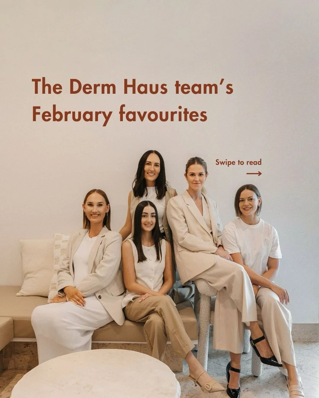 Some of our team&rsquo;s feb favs ✨

As you can see&hellip;Exosome Therapy is the winner this month.

What is your fav treatment at Derm Haus?

This information is general in nature and not a substitute for medical advice. All treatments carry risks,