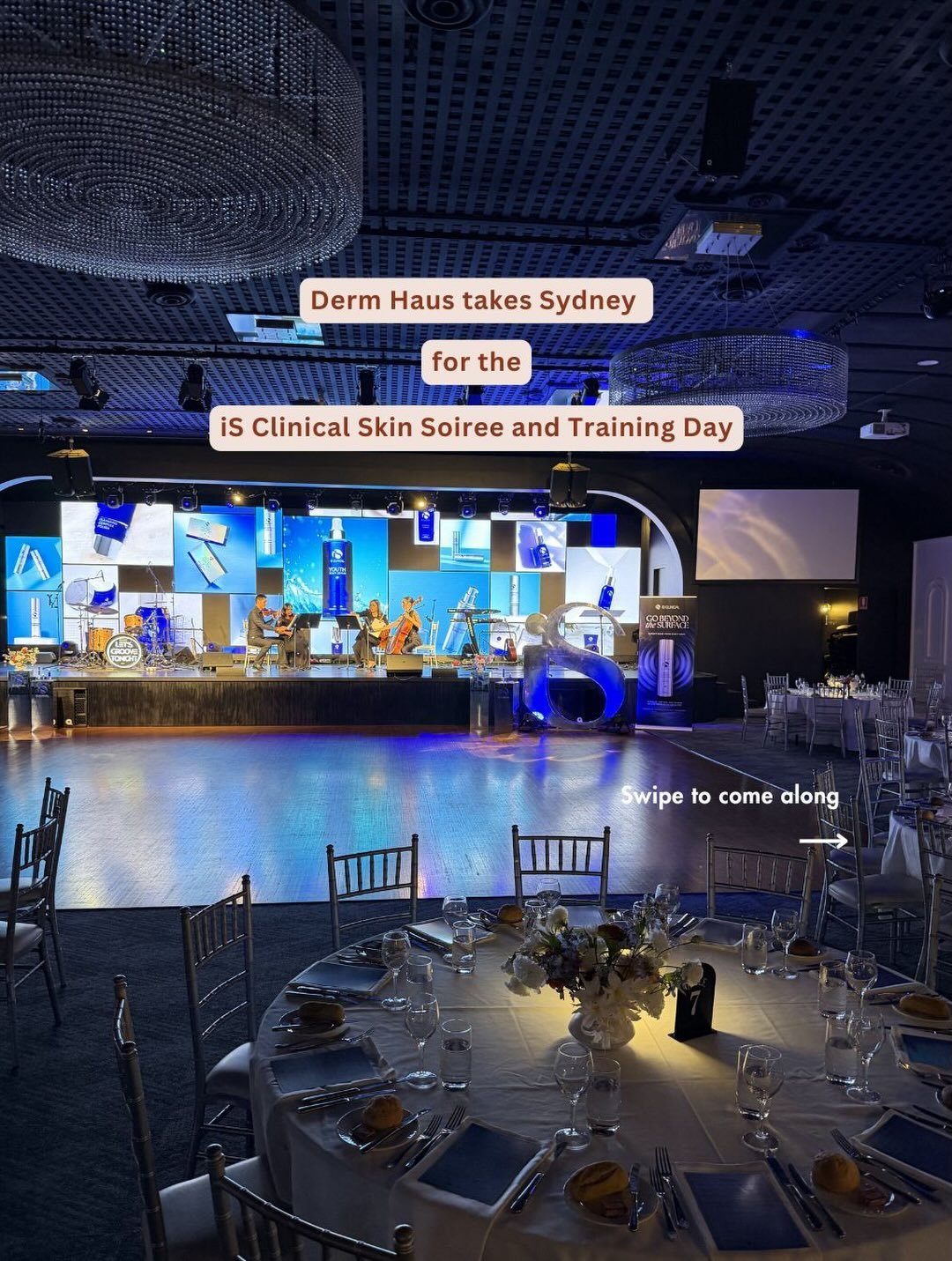 Come with us to the iS Clinical event in Sydney 💙

This past weekend, our Dermal Therapists and Nurse Rach headed to Sydney for the iS Clinical Skin Soiree and training day, and what an incredible experience it was!

We are also beyond thrilled to s