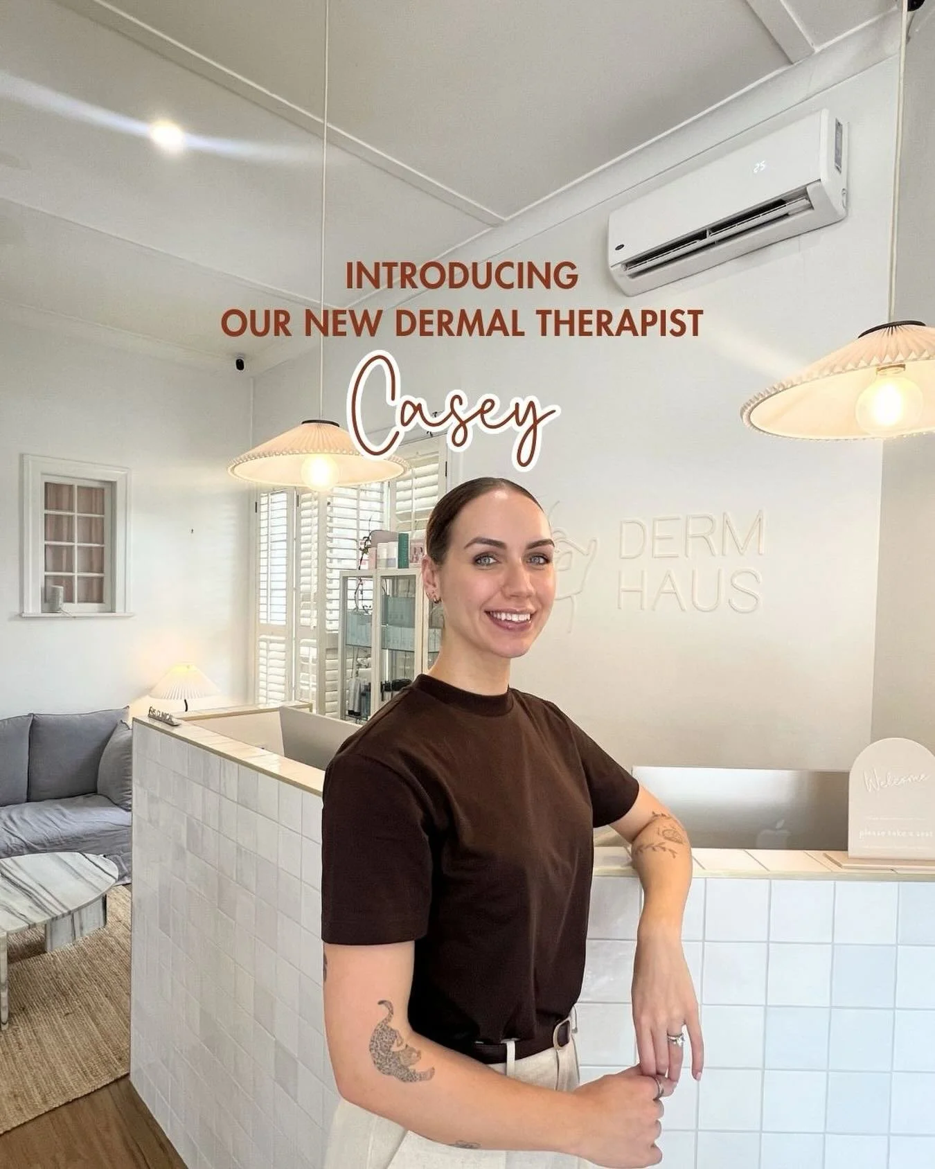 We have a new face joining the Derm Haus family and we&rsquo;re so excited to introduce her. 🤍

Say hello to Casey, our newest Dermal Therapist at Annerley.

Casey has been working in skin for over seven years, across both clinical and luxury skin e