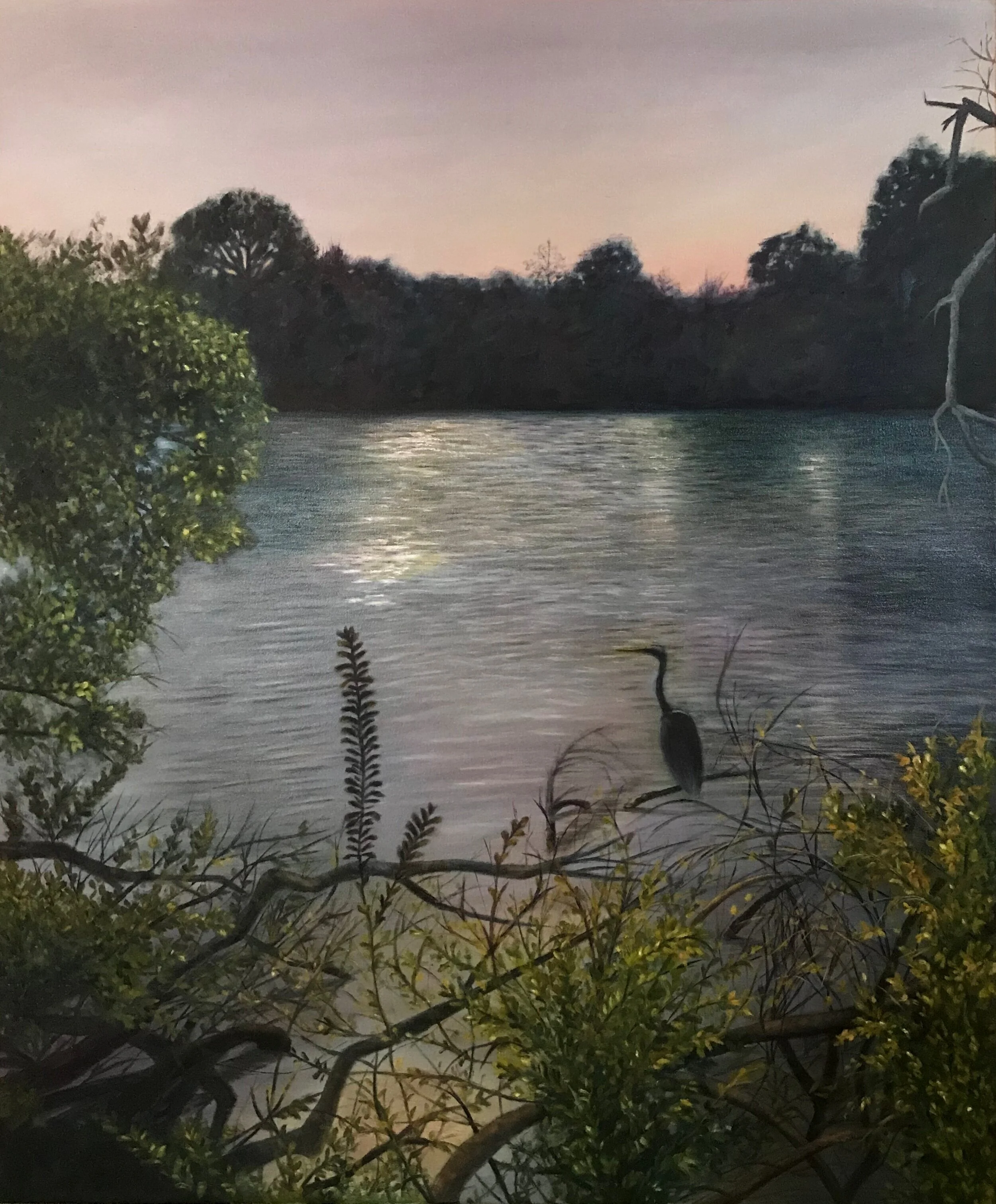 "Serenity",
32"x36",
Oil on canvas, 2020, SOLD
