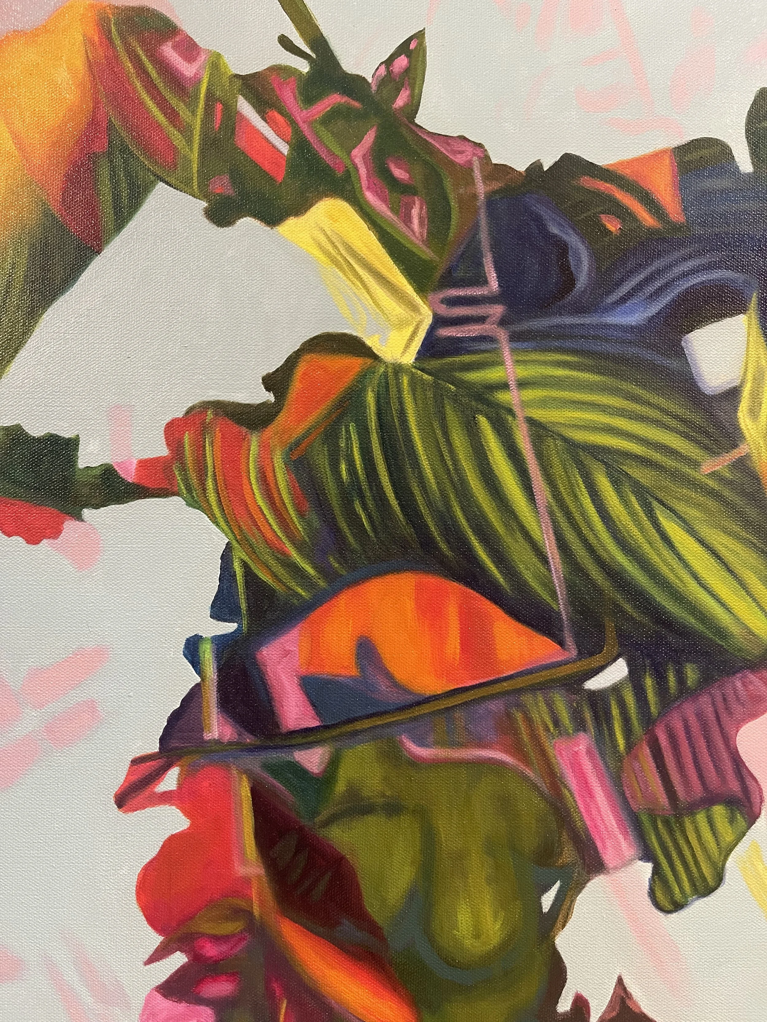 Detail shot of "The Flower With a Face"