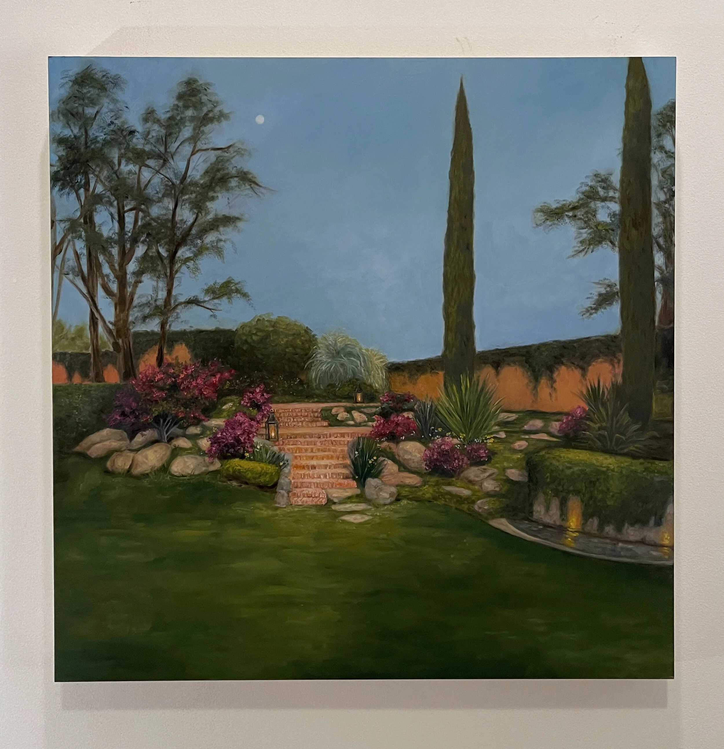 "Pathway",
30"x 30",
Oil on wood, SOLD