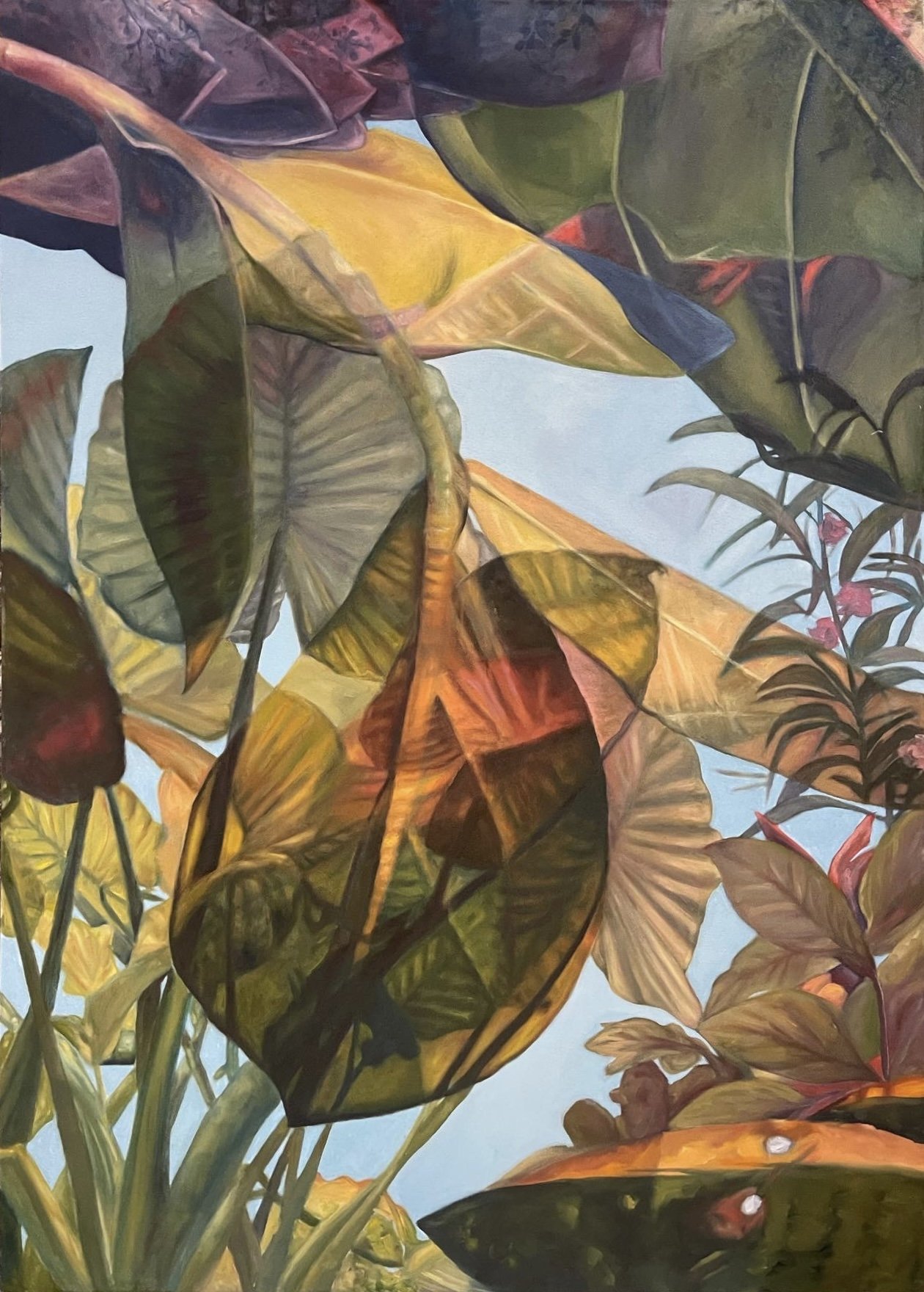 "Calm", 40"x 56", Oil on cotton,
SOLD