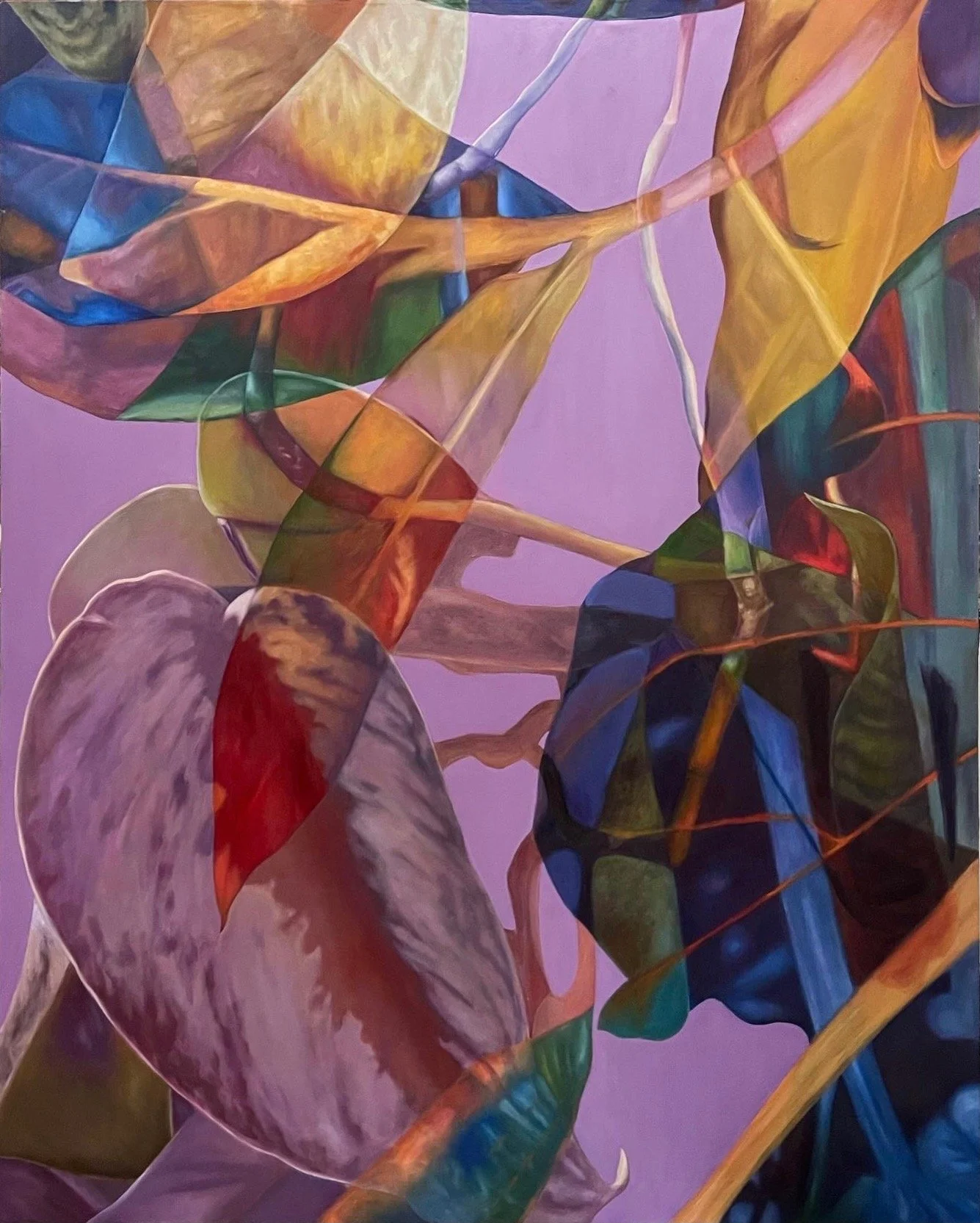 Cool, 48"x 60", Oil on satin .jpeg