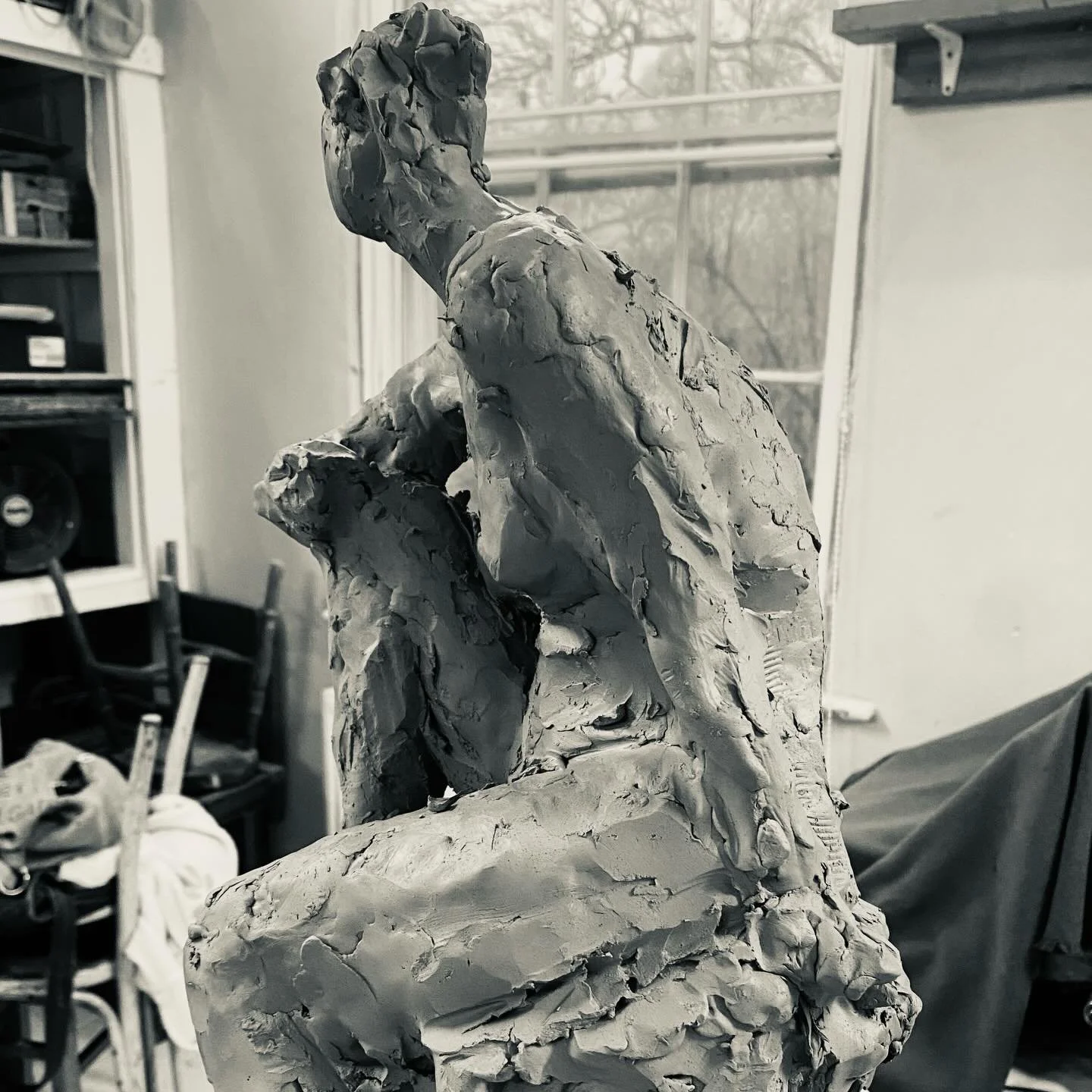 Working at the paddock studio @paddockartstudios