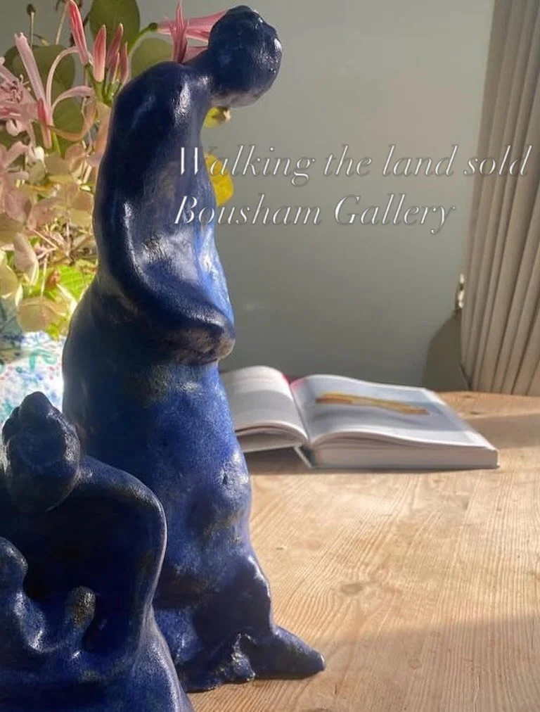 @boushamgallery #moving #sculptor #blue