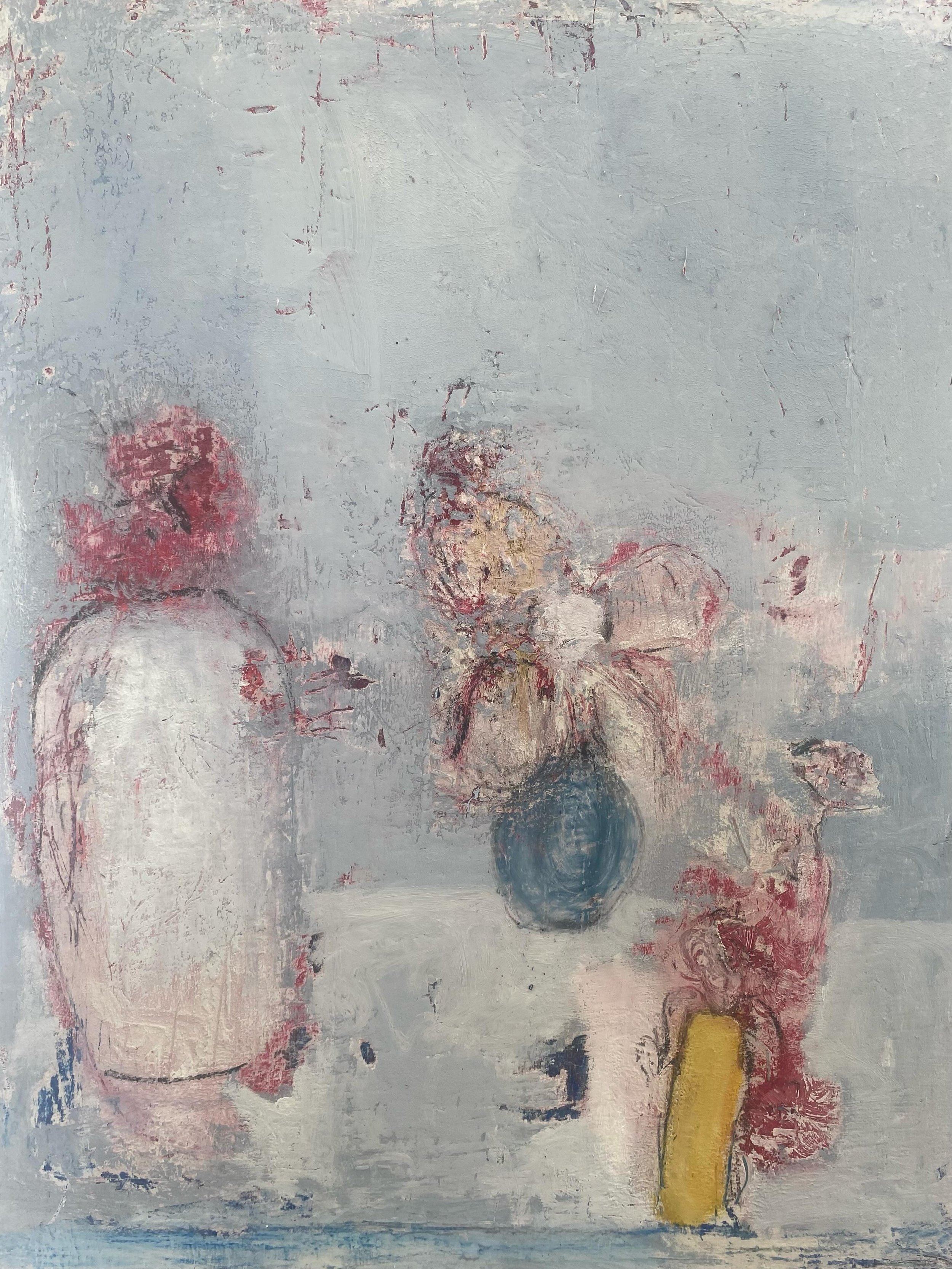Work rarely ends where I intended it to begin.
Somewhere in the process this piece shifted into something softer, quieter, and entirely its own.

Looking forward to sharing the new work at my upcoming exhibition. #abstractart #contemporaryartist #int