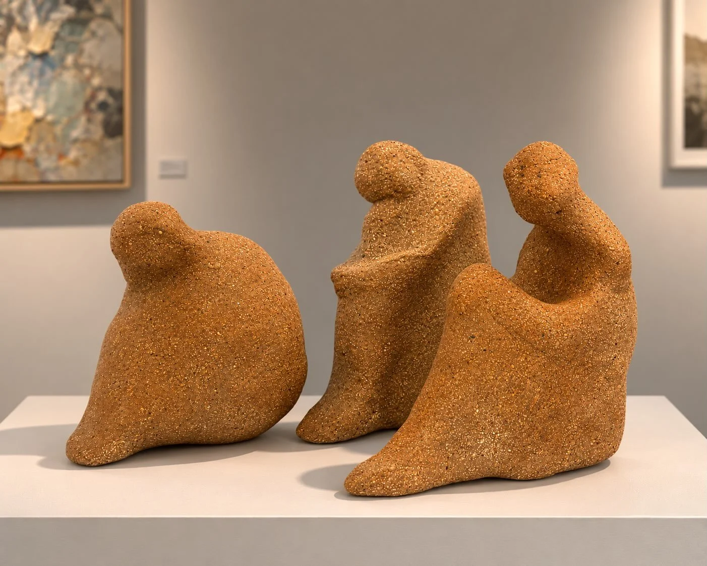 Stone people @artwavefestival part of collective at the fabulous @starbrewerygallerylewes