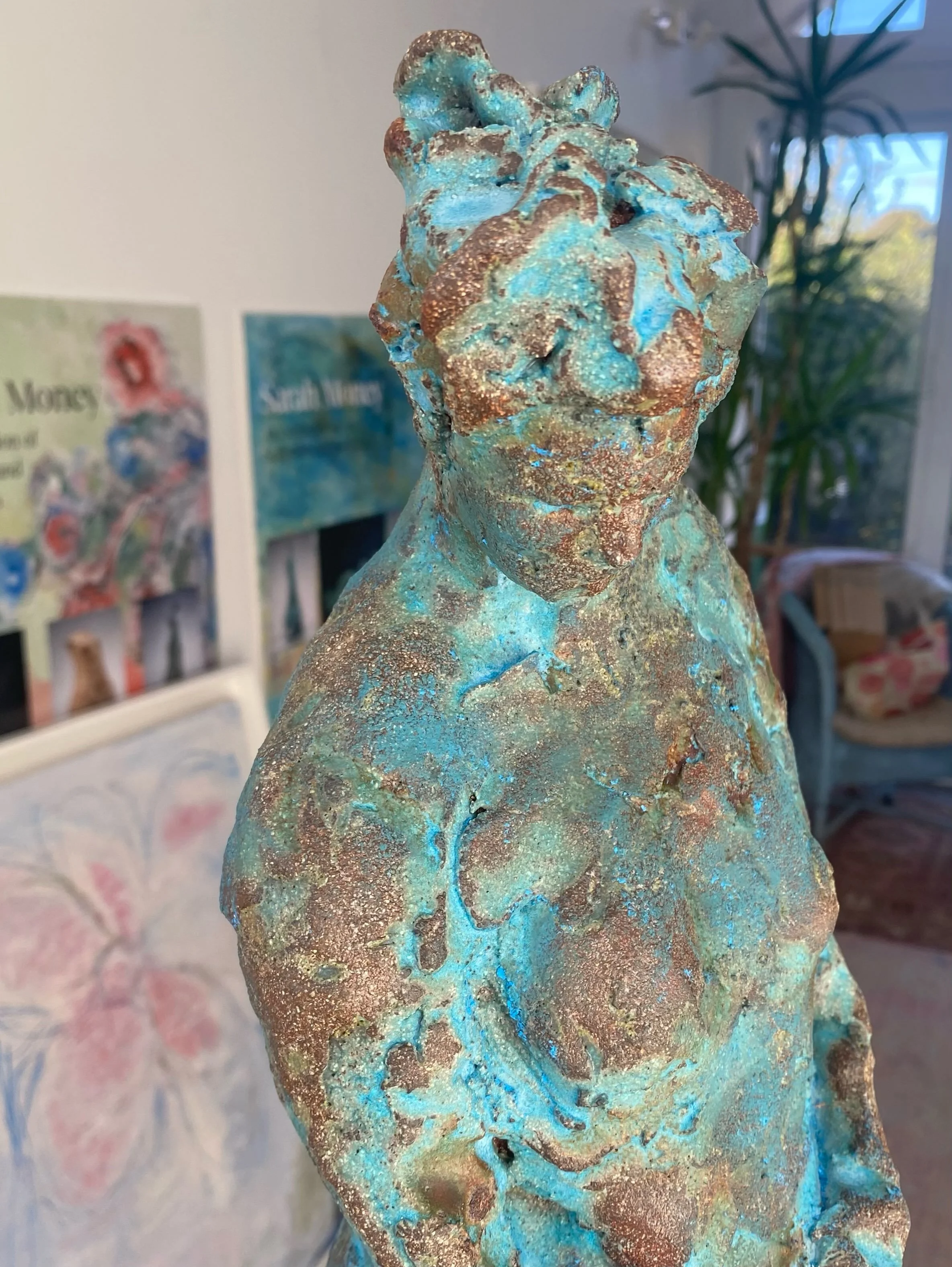Just a snap shot of my new sculpture, not sure where this one will end up 🤔