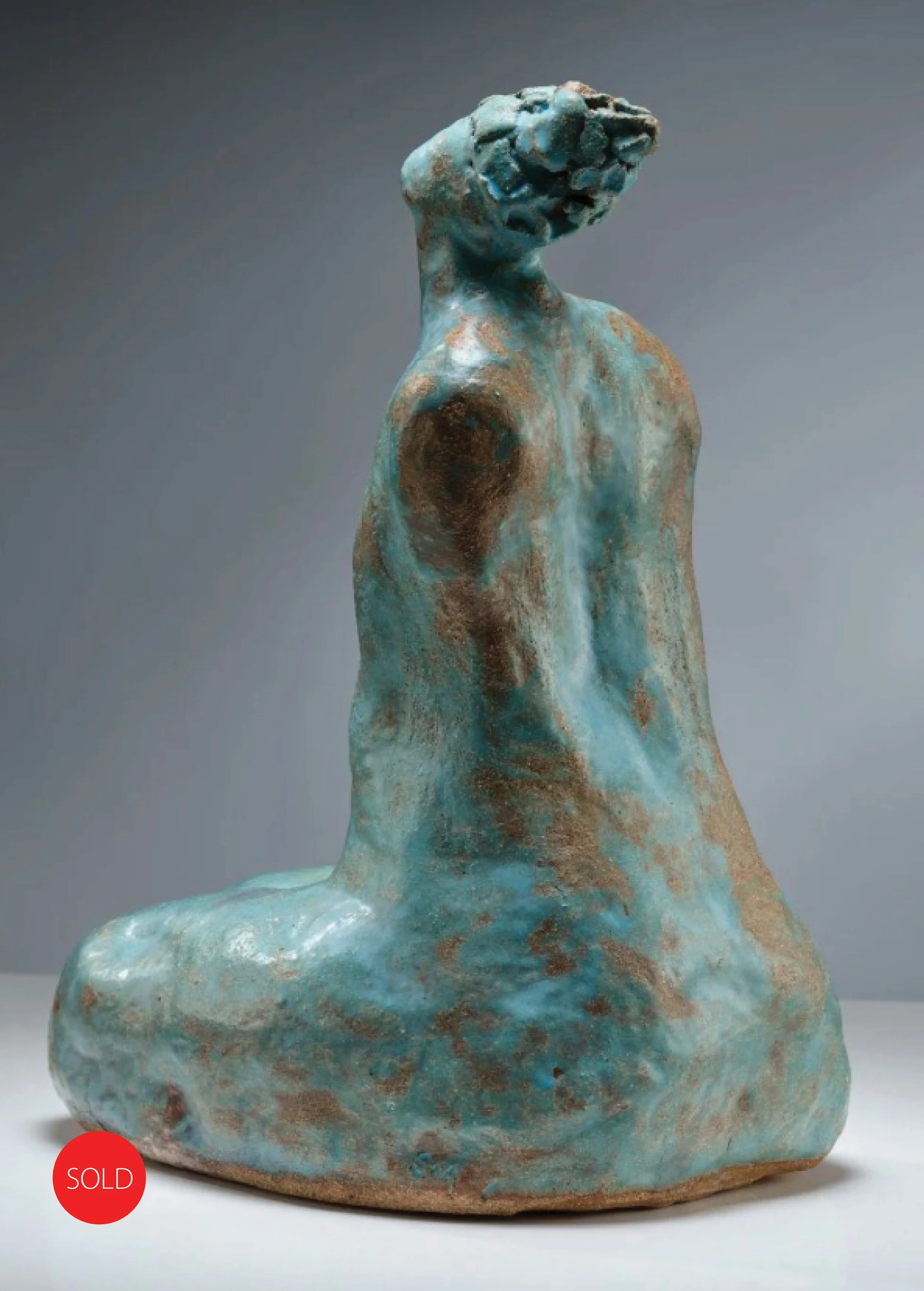 'Growing Wings' ceramic figure by Sarah Money