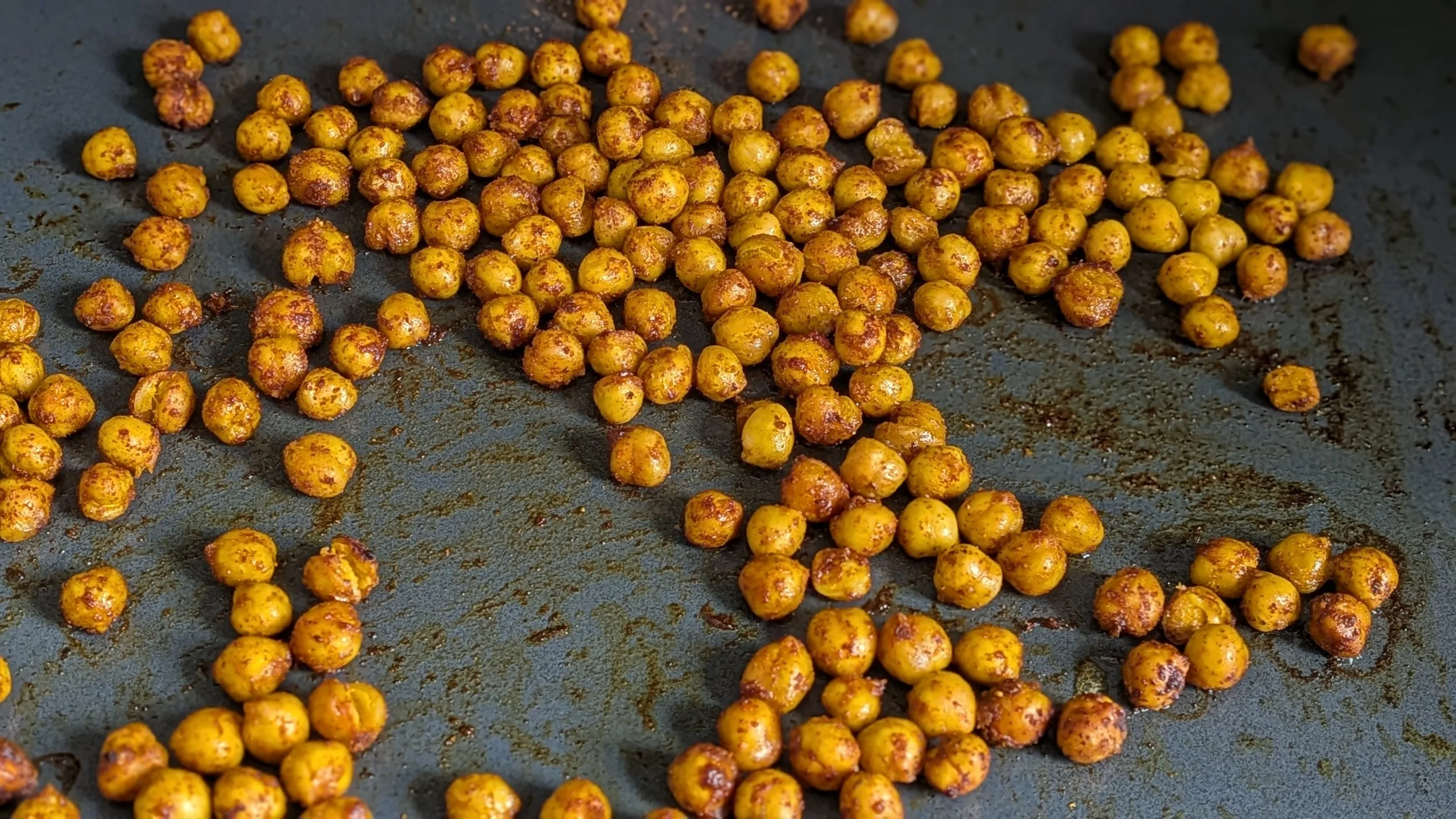 Pois chiches croustillants pour l’apéritif