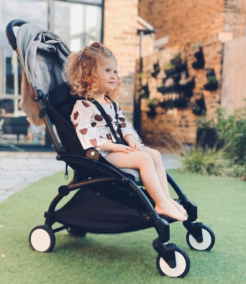 The Wedge ergonomic pram cushion