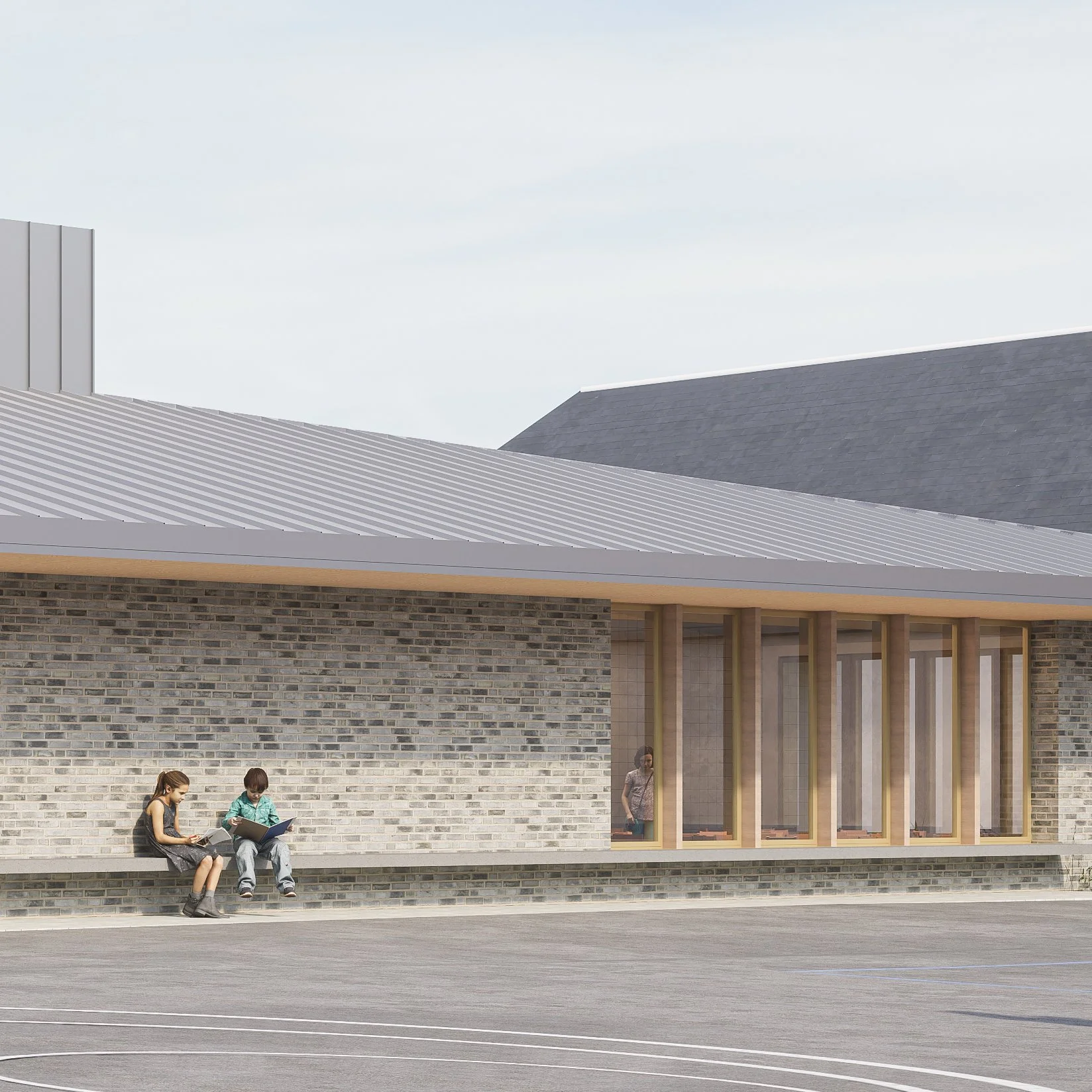 Cuisine centrale et restaurant scolaire, Breteuil (27)